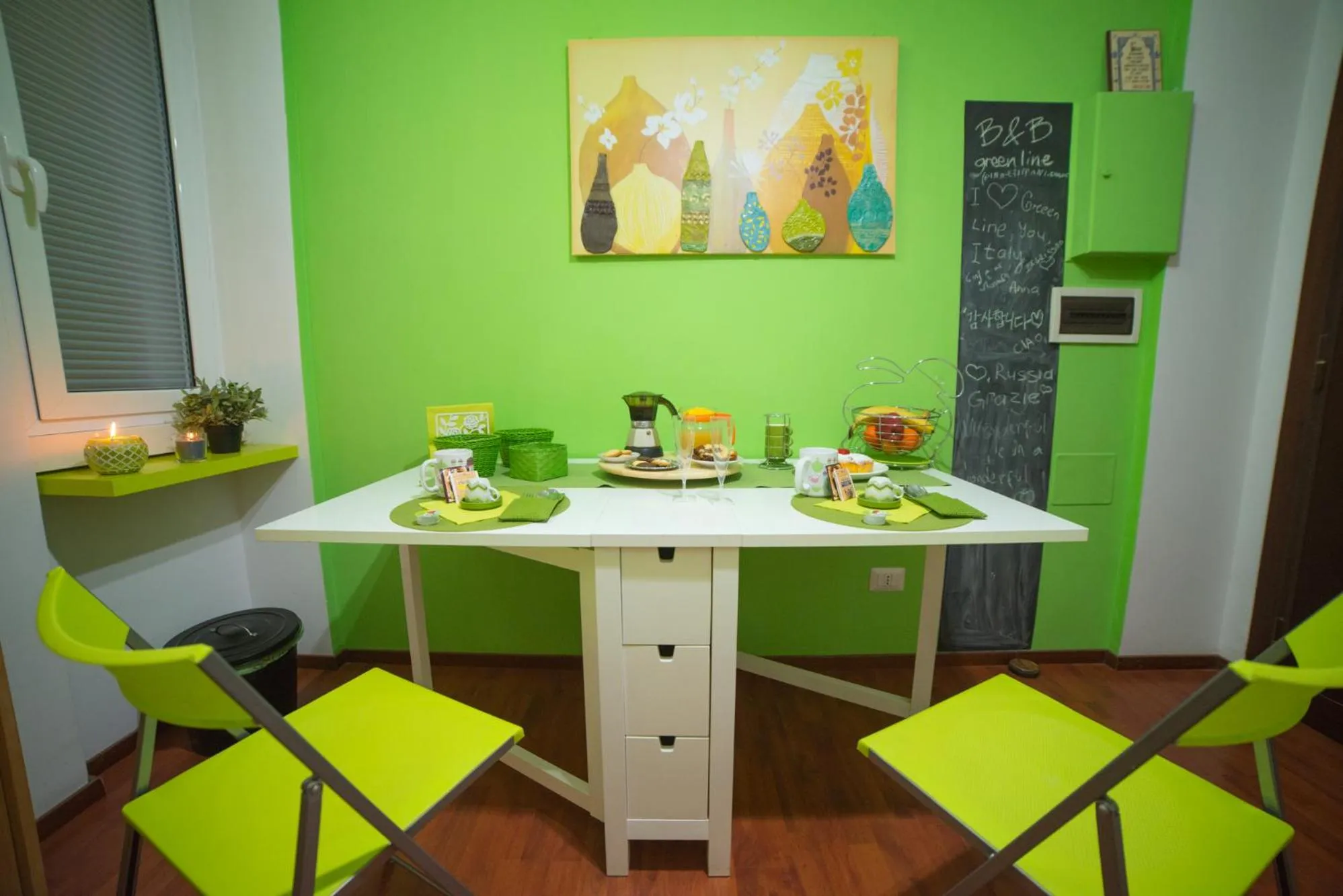 Coffee/tea facilities in Green Line