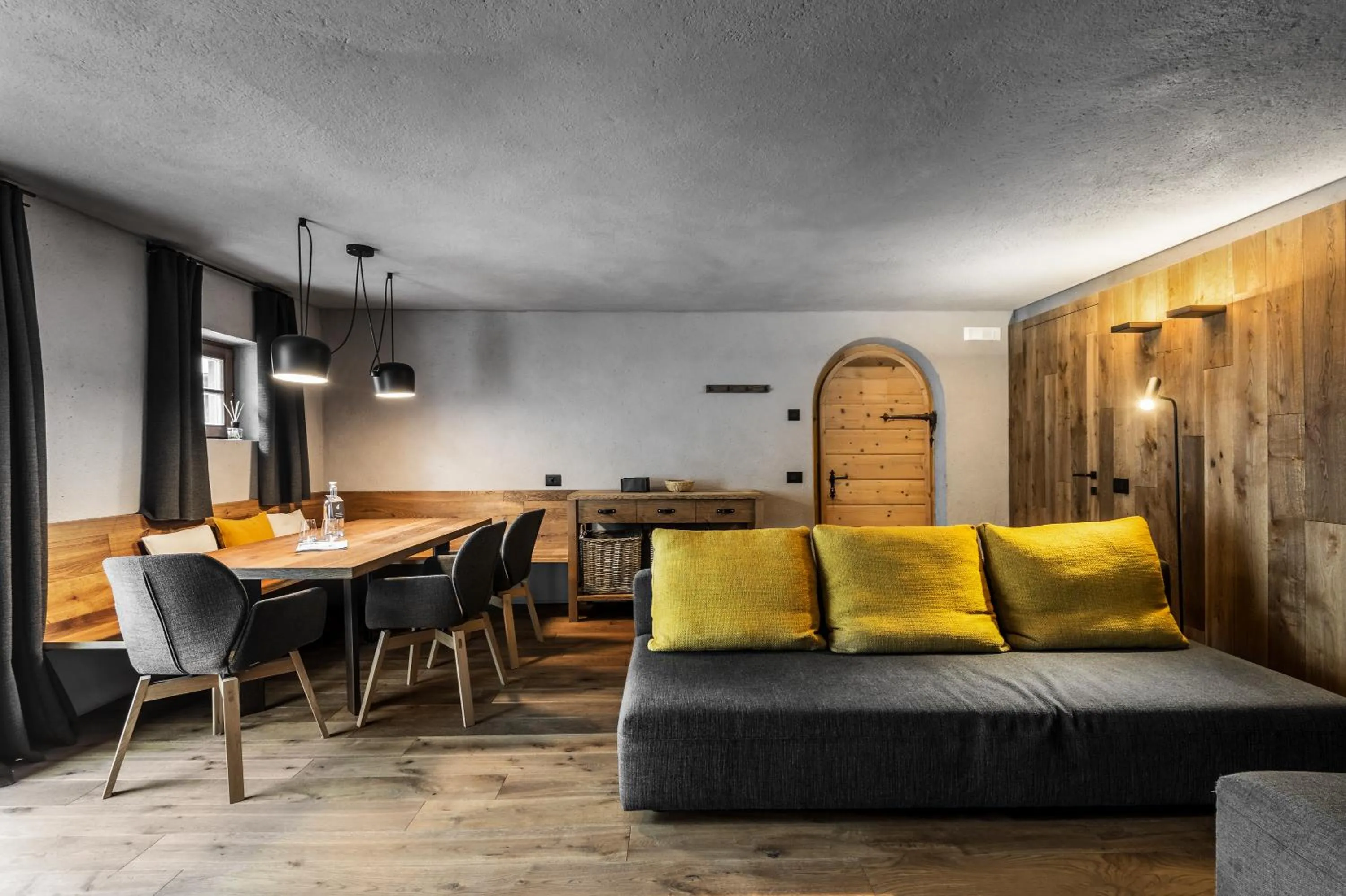 Living room in Sportony Mountain Lodges