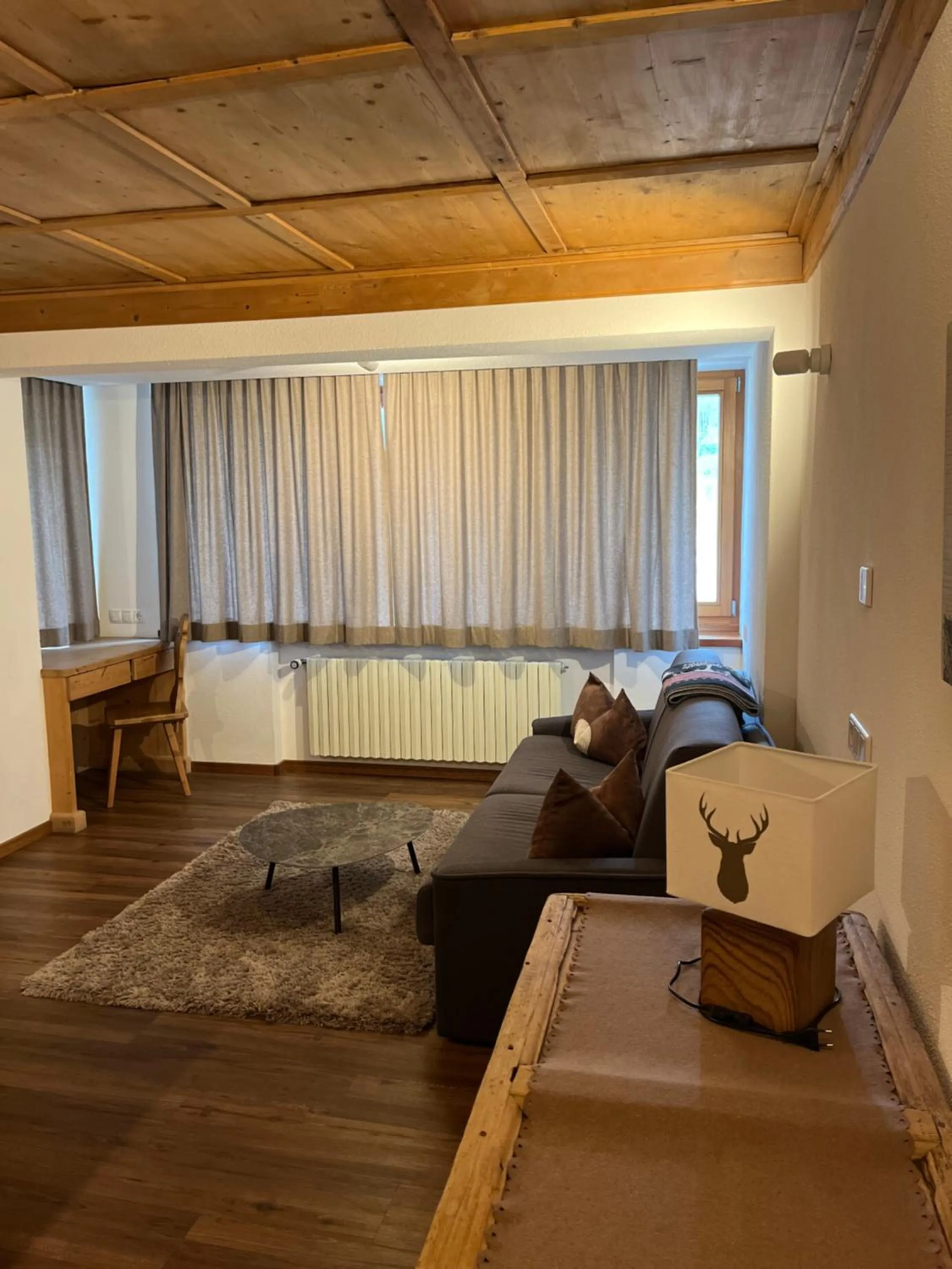 Living room, Bed in Ciasa Agreiter