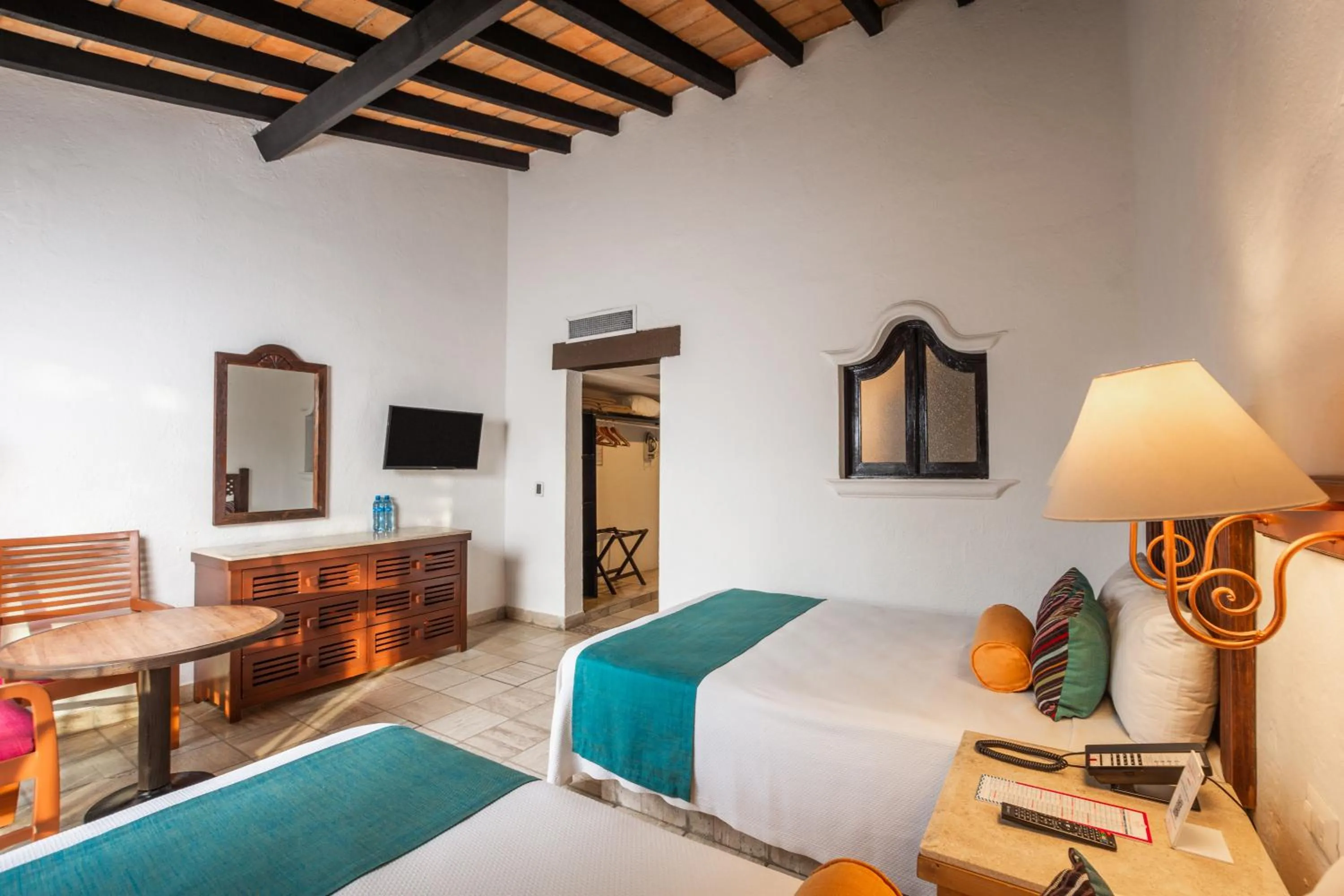 Bed in Hacienda Buenaventura Hotel & Mexican Charm - All Inclusive