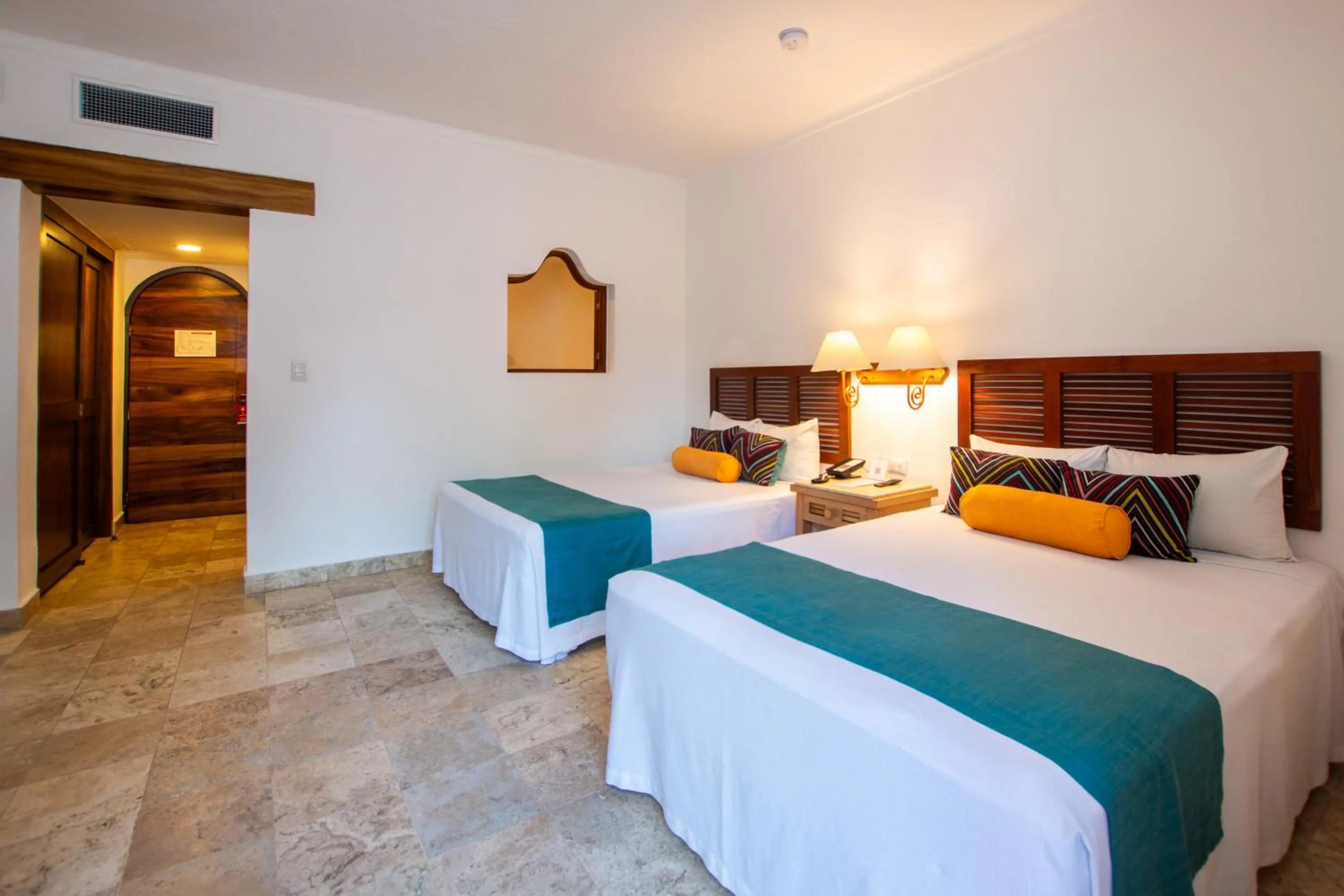 Bed in Hacienda Buenaventura Hotel & Mexican Charm - All Inclusive