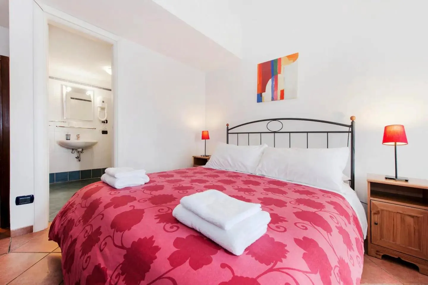 Bed in Sixtythree guesthouse