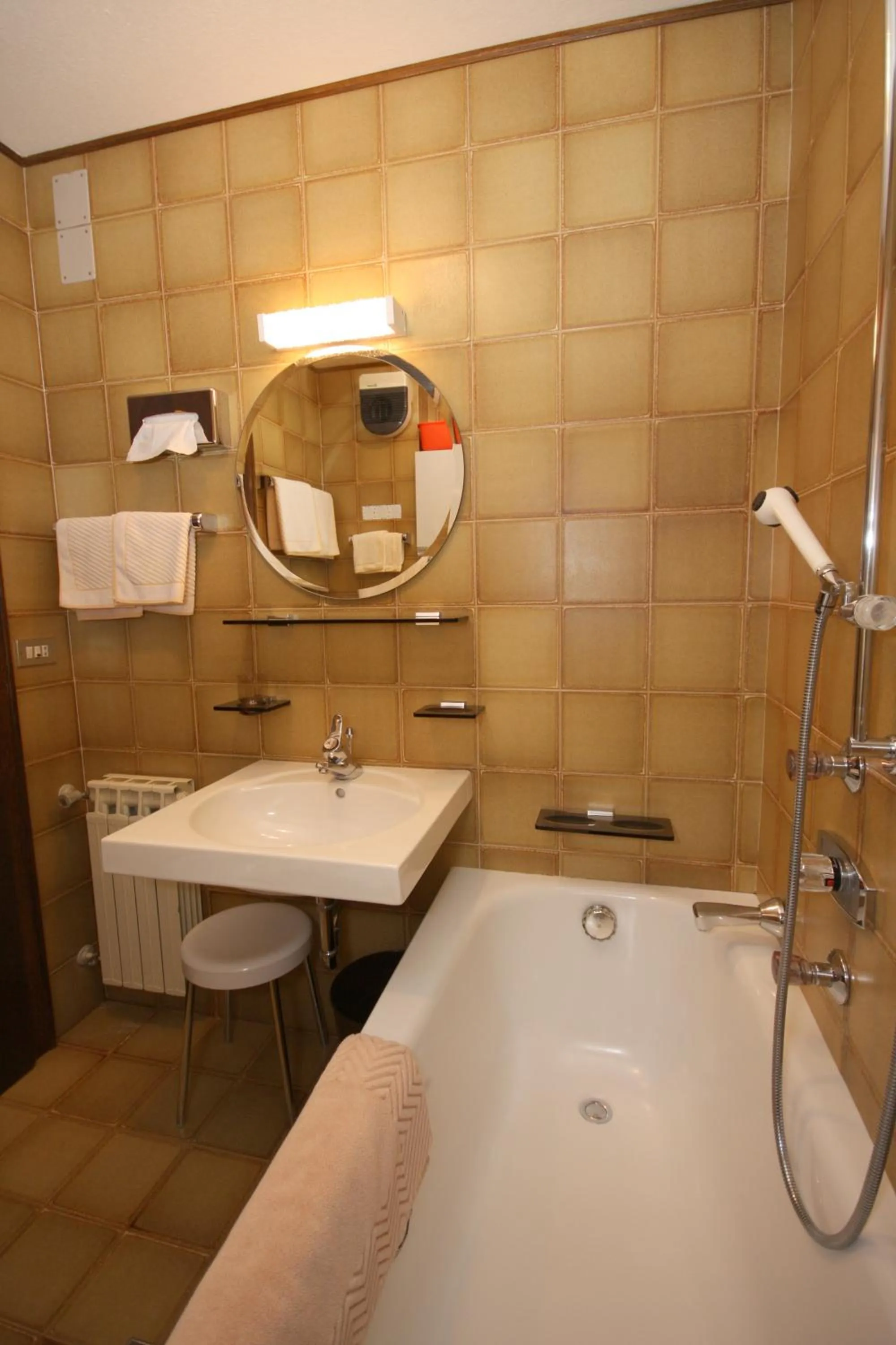 Bathroom in Apartments Residence Alta Badia