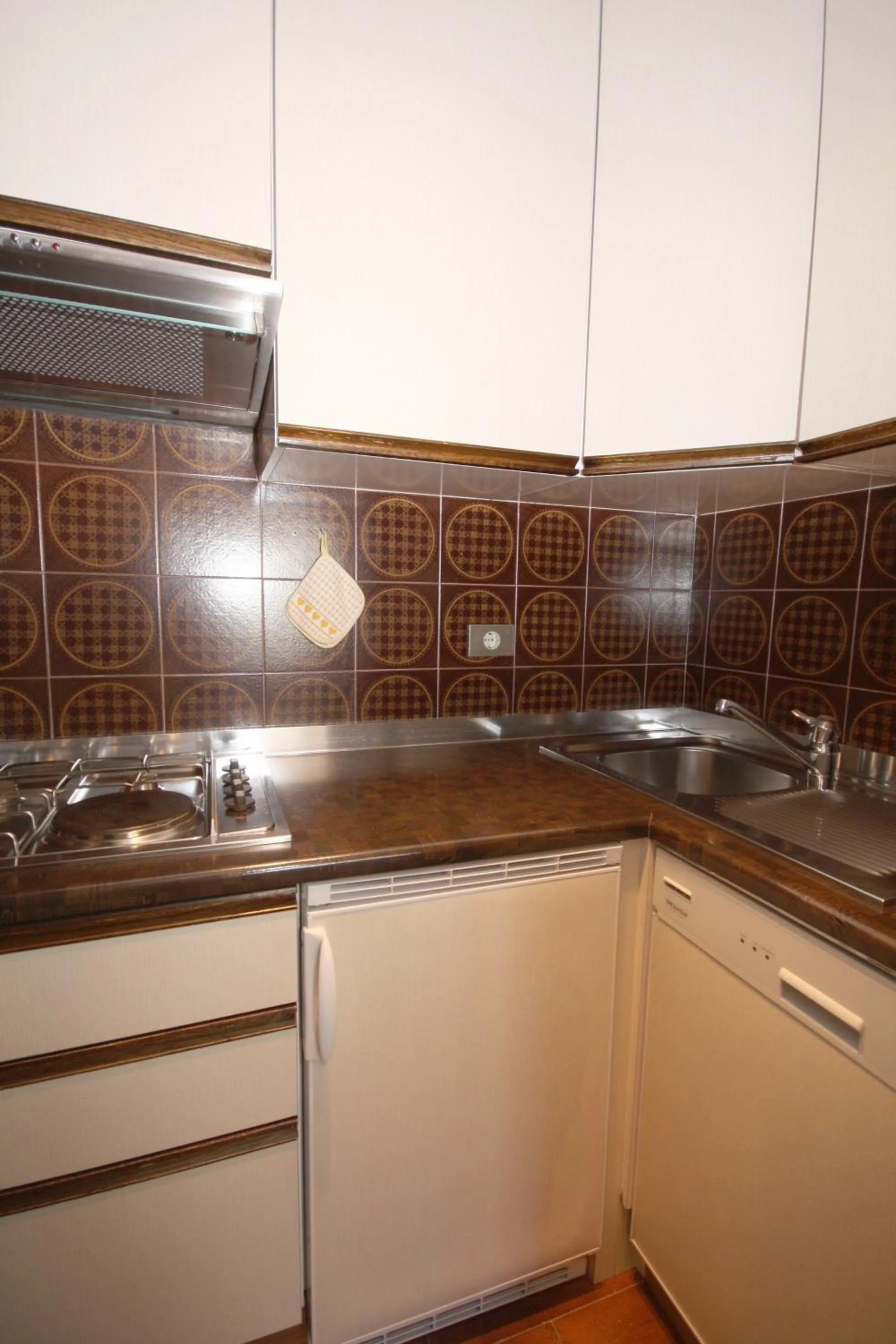 Kitchen or kitchenette in Apartments Residence Alta Badia