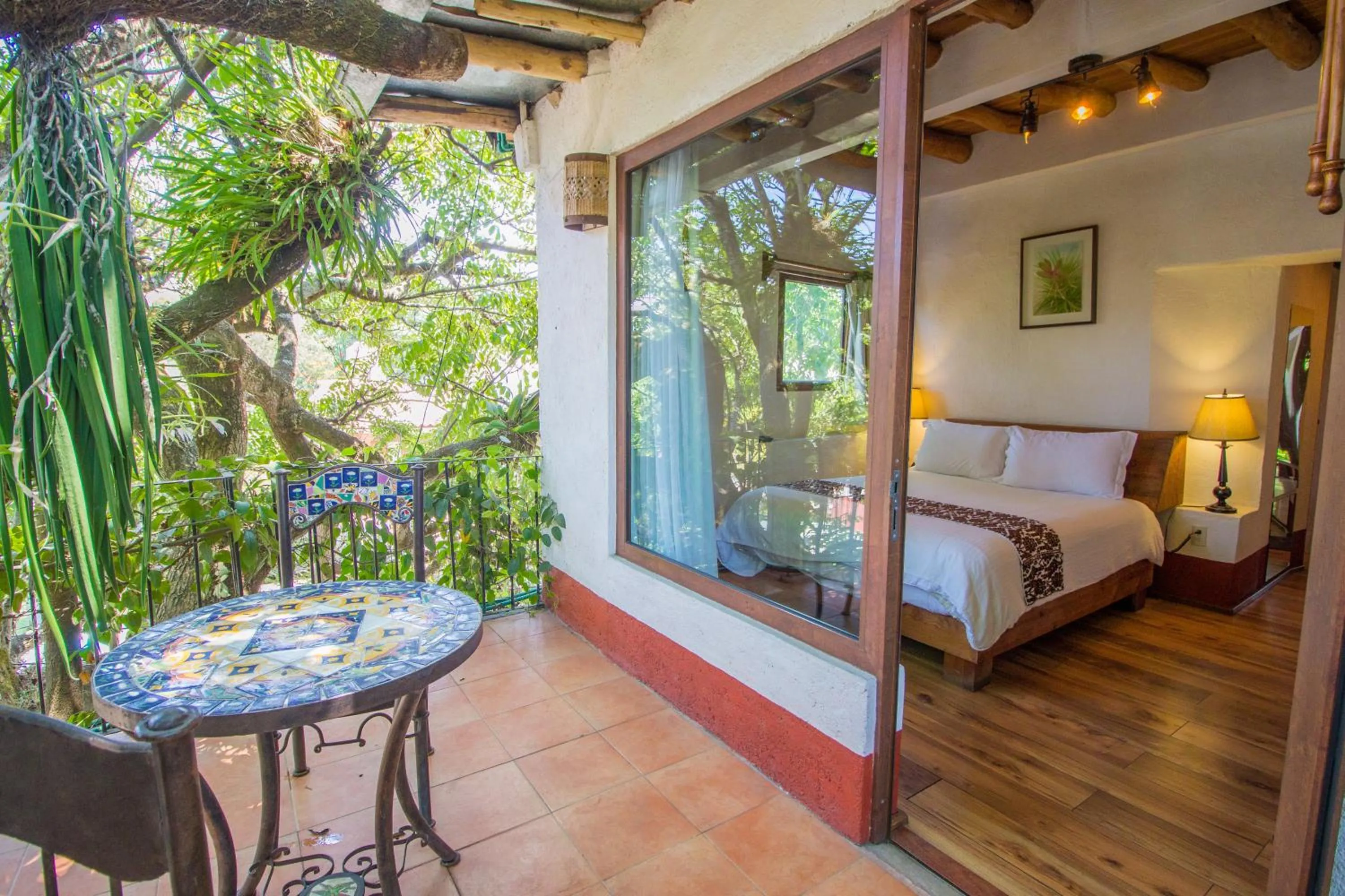 Garden, Bed in Mesón De Leyendas Breakfast & Downtown