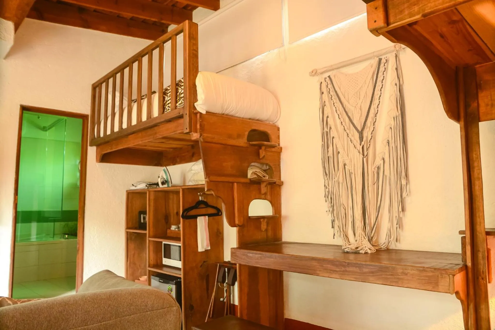 Bed in Mesón De Leyendas Breakfast & Downtown