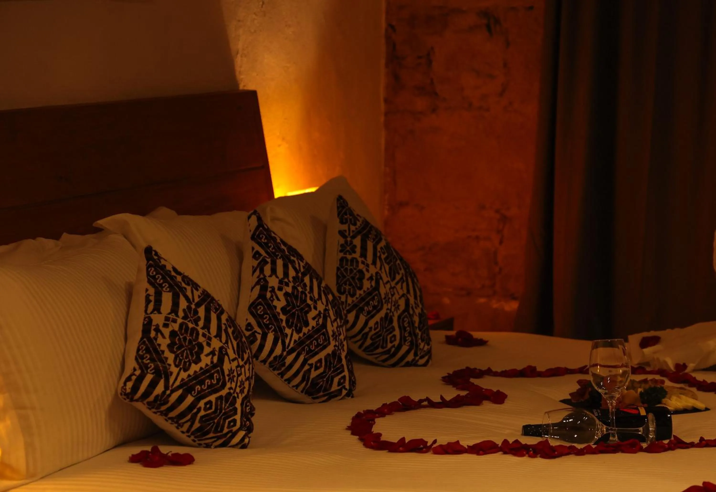 Bed in Mesón De Leyendas Breakfast & Downtown