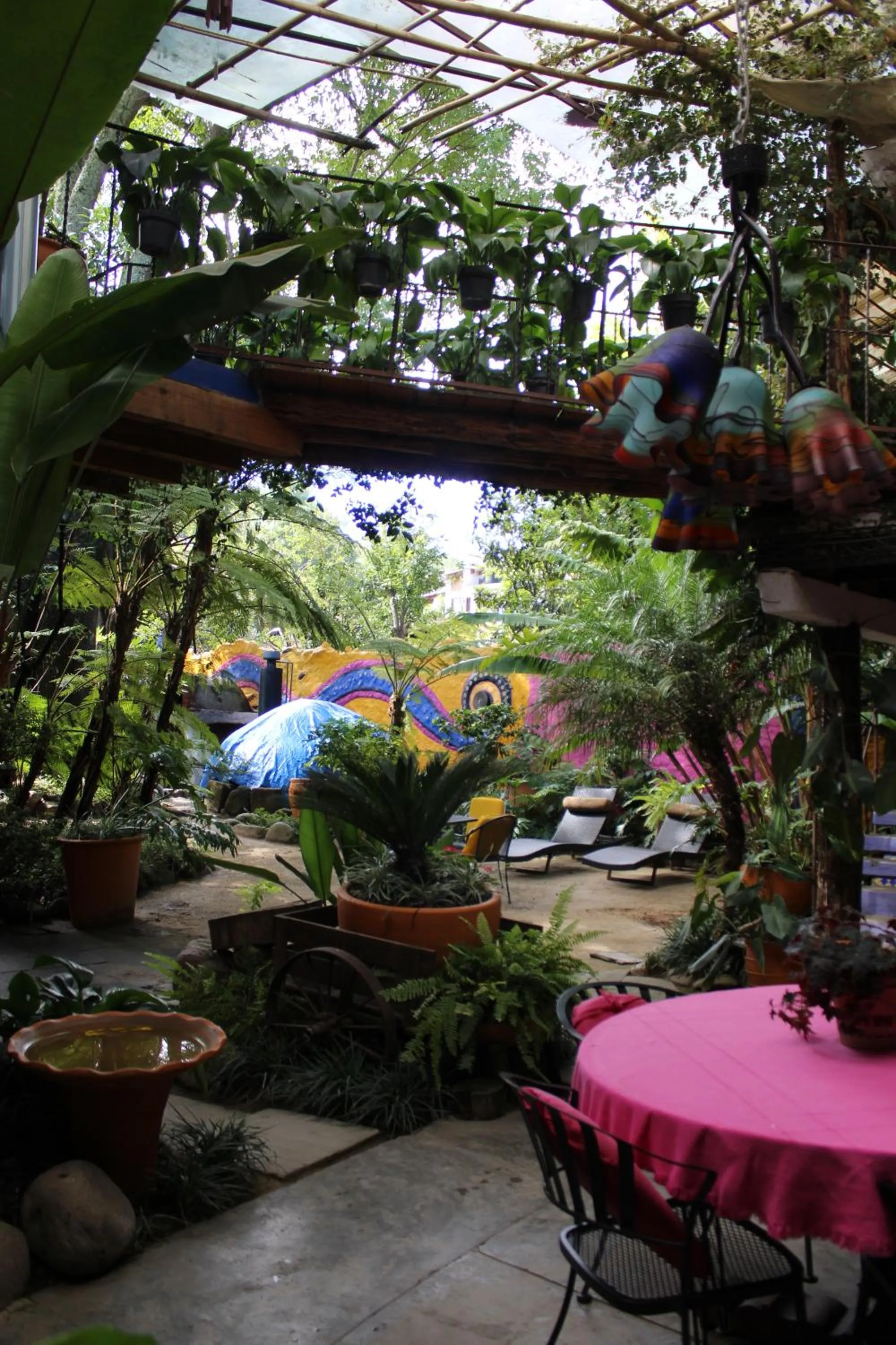 Patio in Mesón De Leyendas Breakfast & Downtown