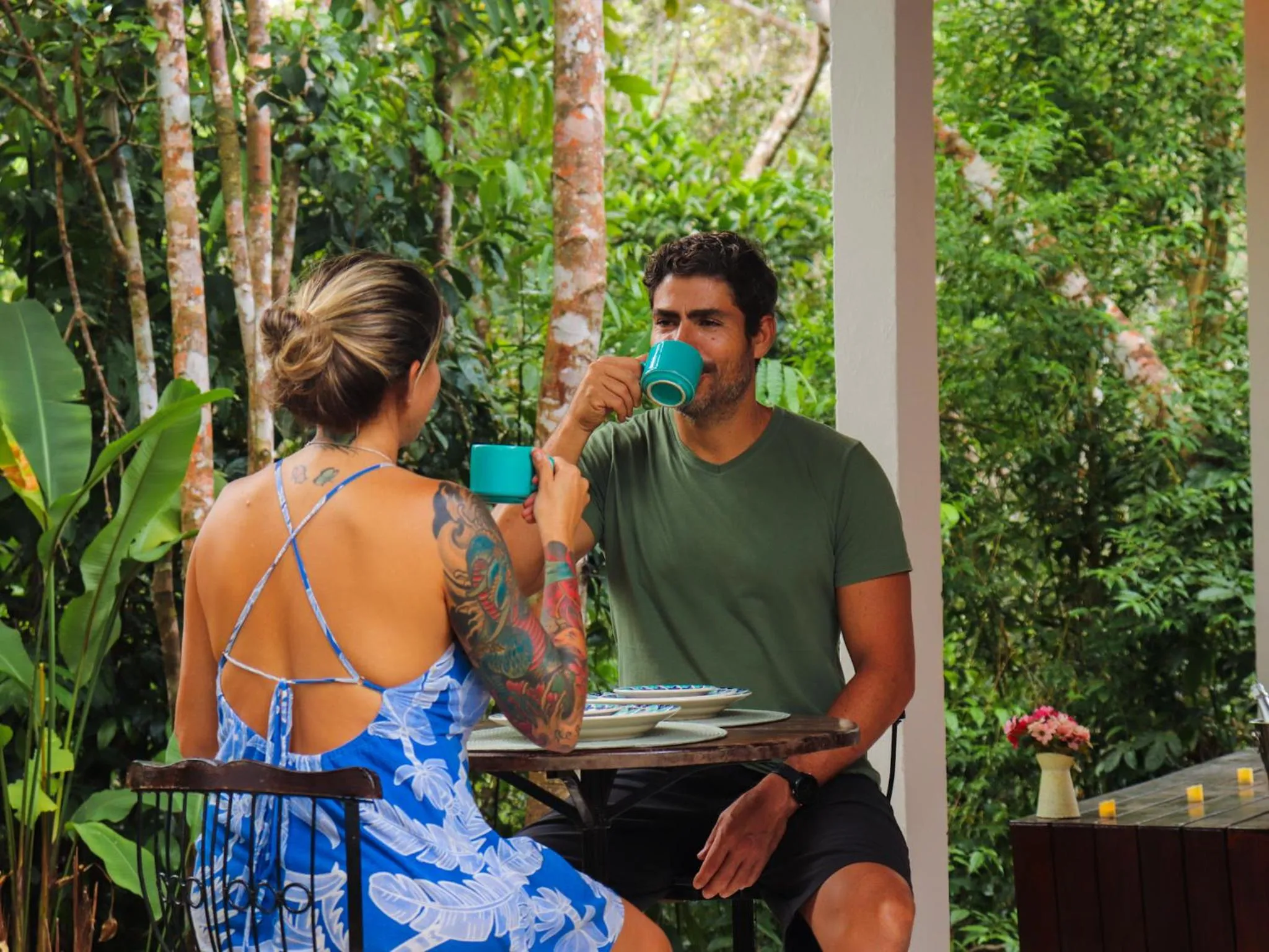 Natural landscape in Chalés Pura Vida