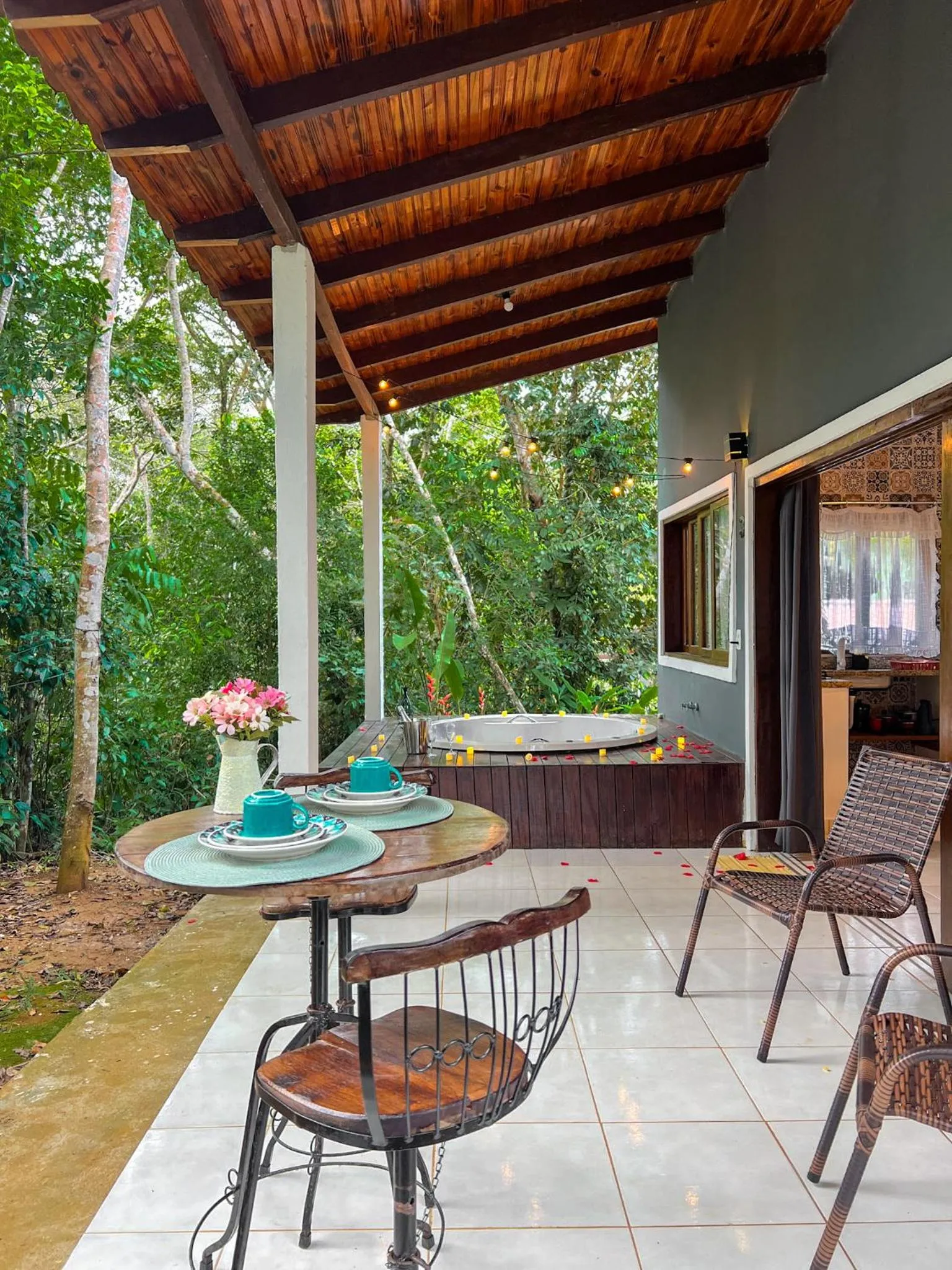 View (from property/room) in Chalés Pura Vida