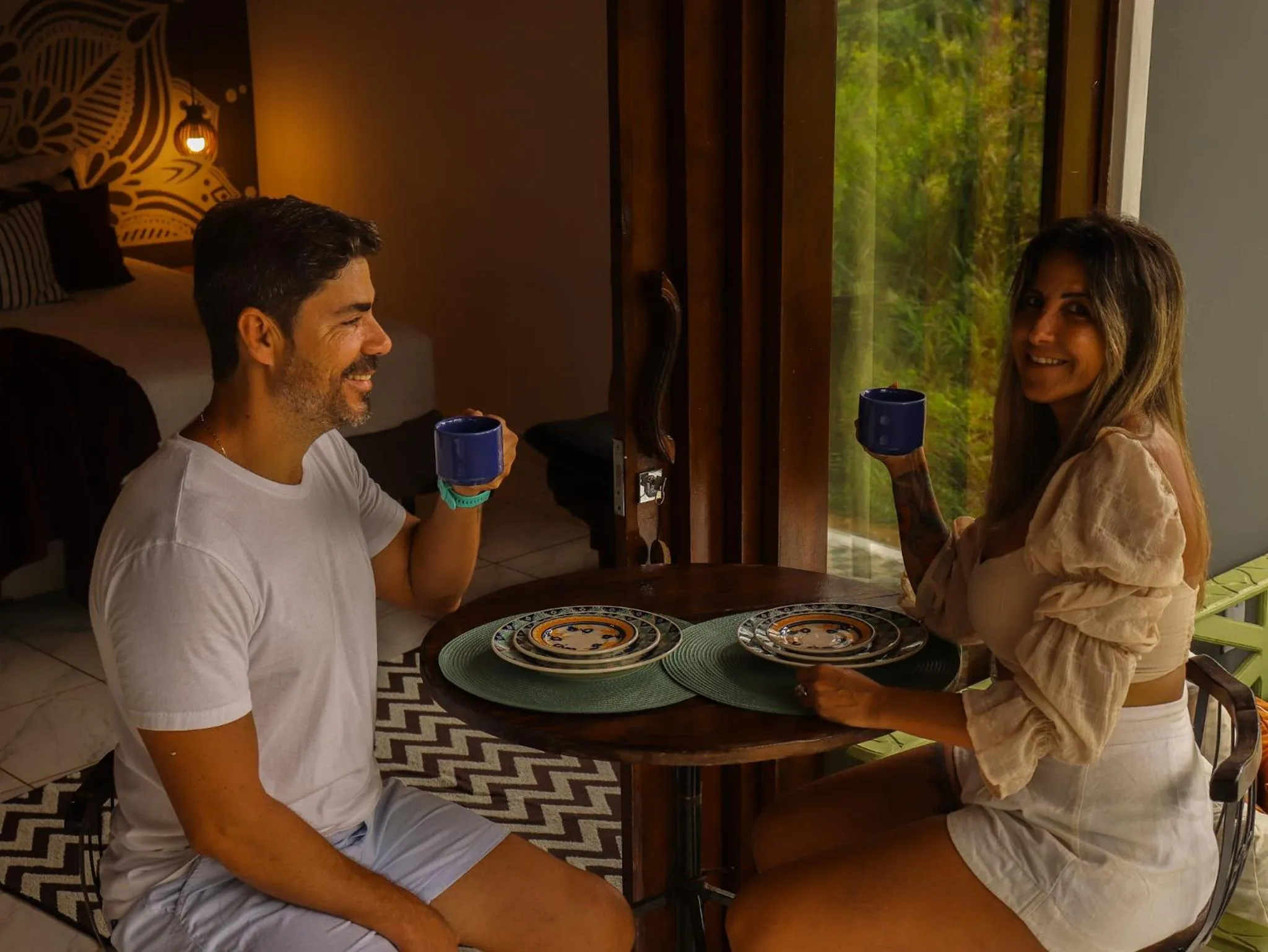 Food and drinks in Chalés Pura Vida