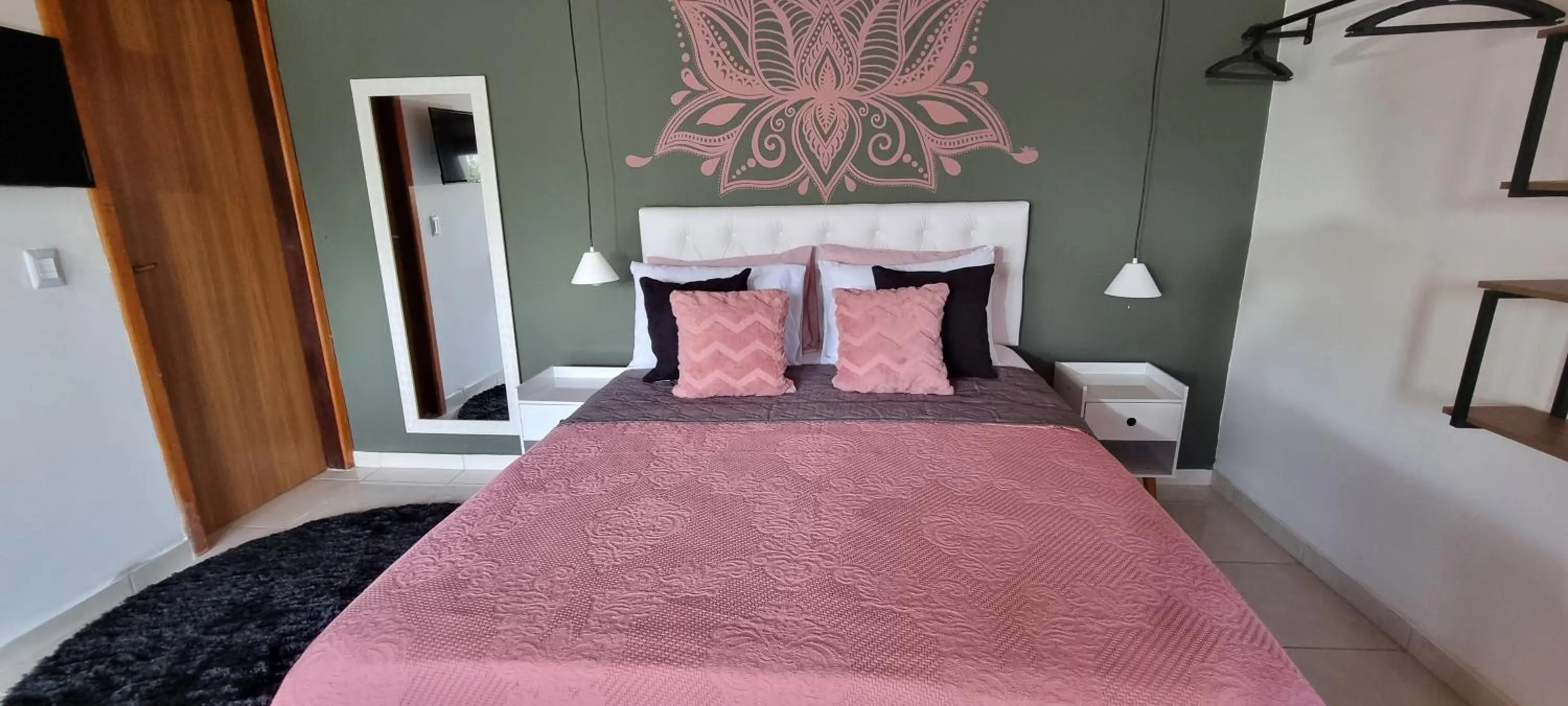 Bed in Chalés Pura Vida