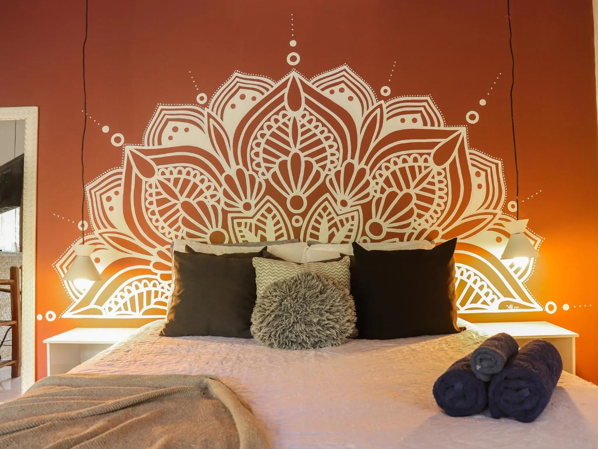 Photo of the whole room, Bed in Chalés Pura Vida