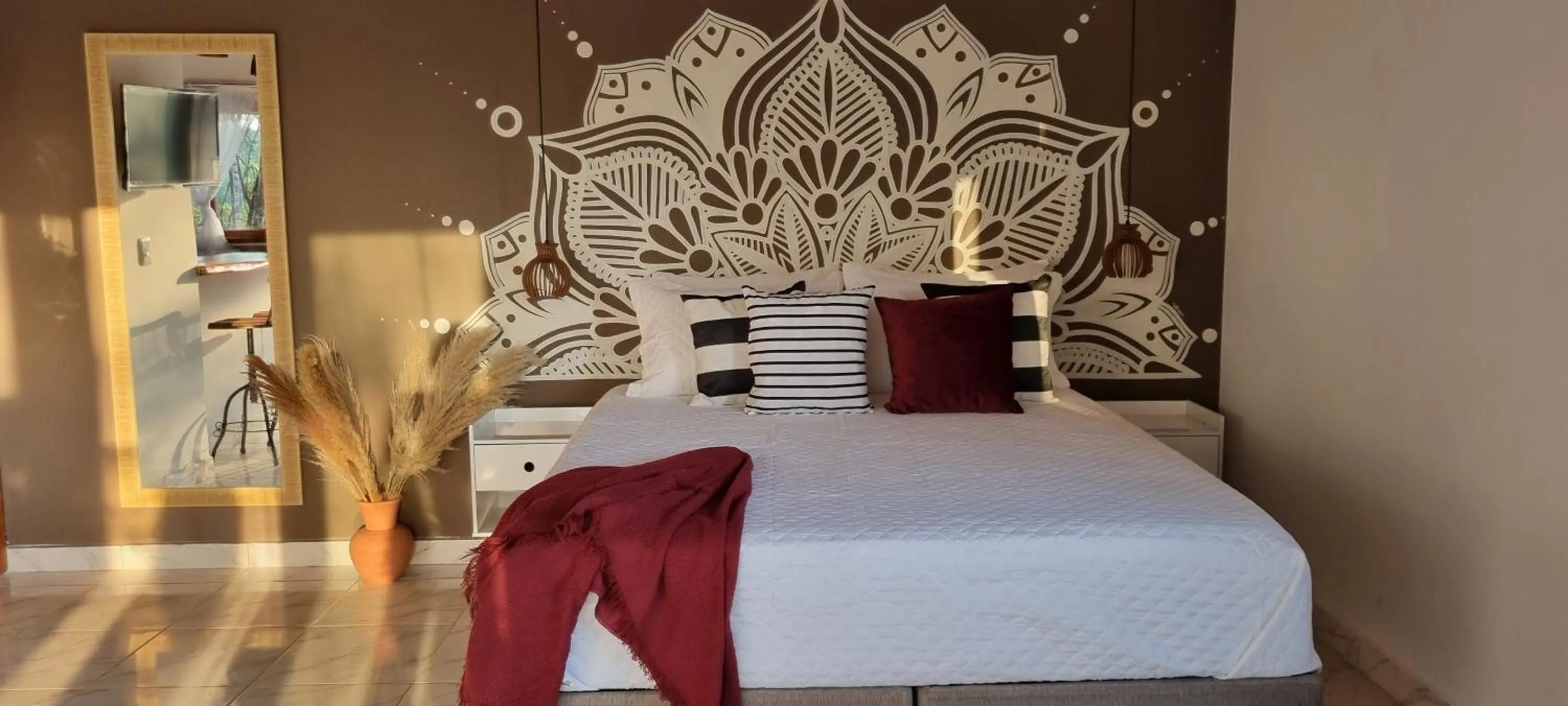 Photo of the whole room, Bed in Chalés Pura Vida