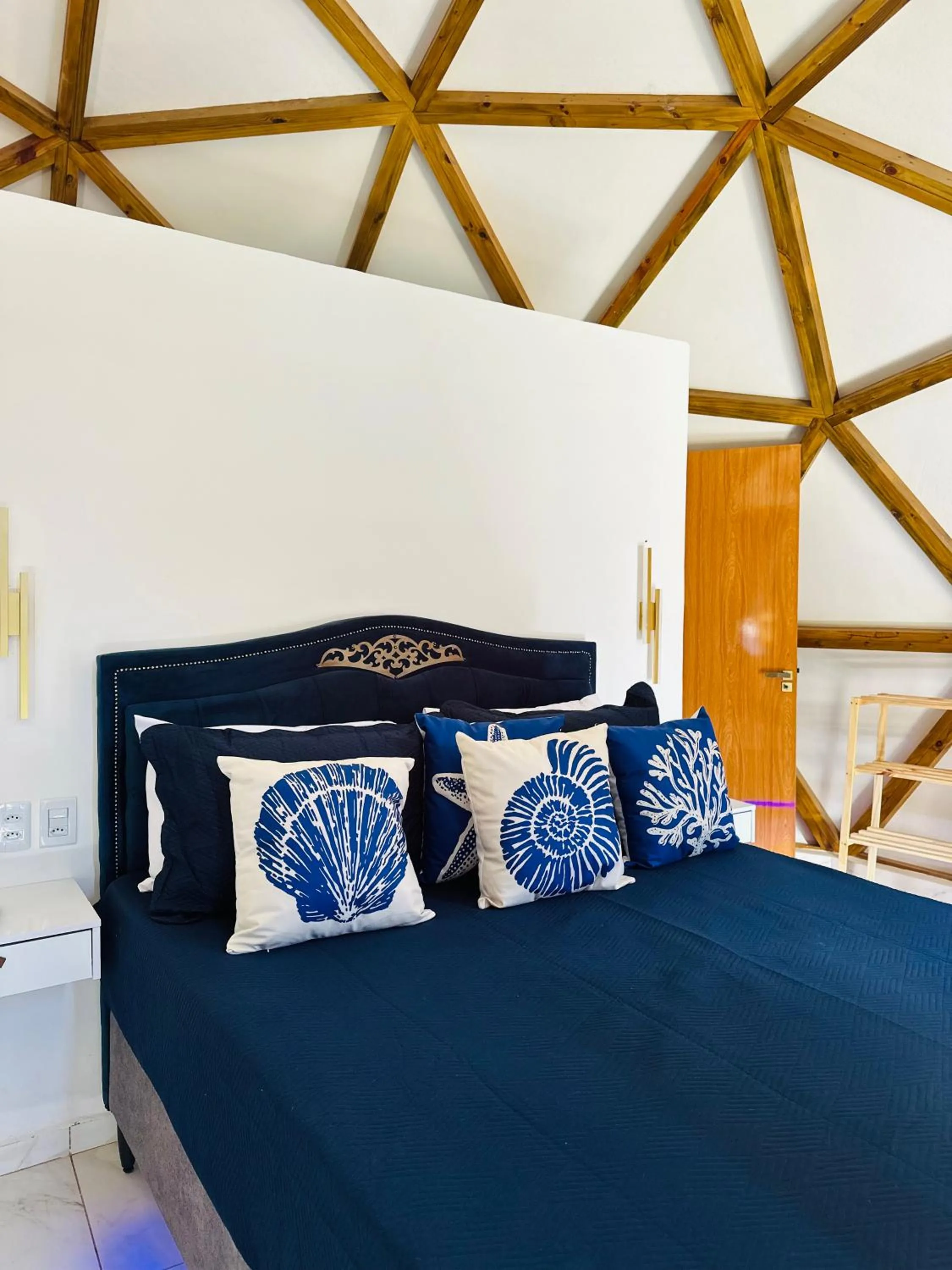 Bed in Chalés Pura Vida