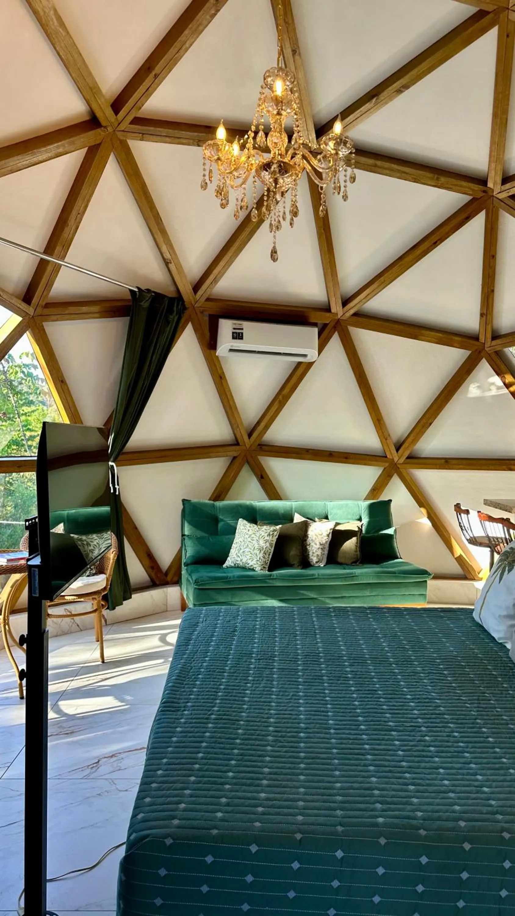 Bed in Chalés Pura Vida