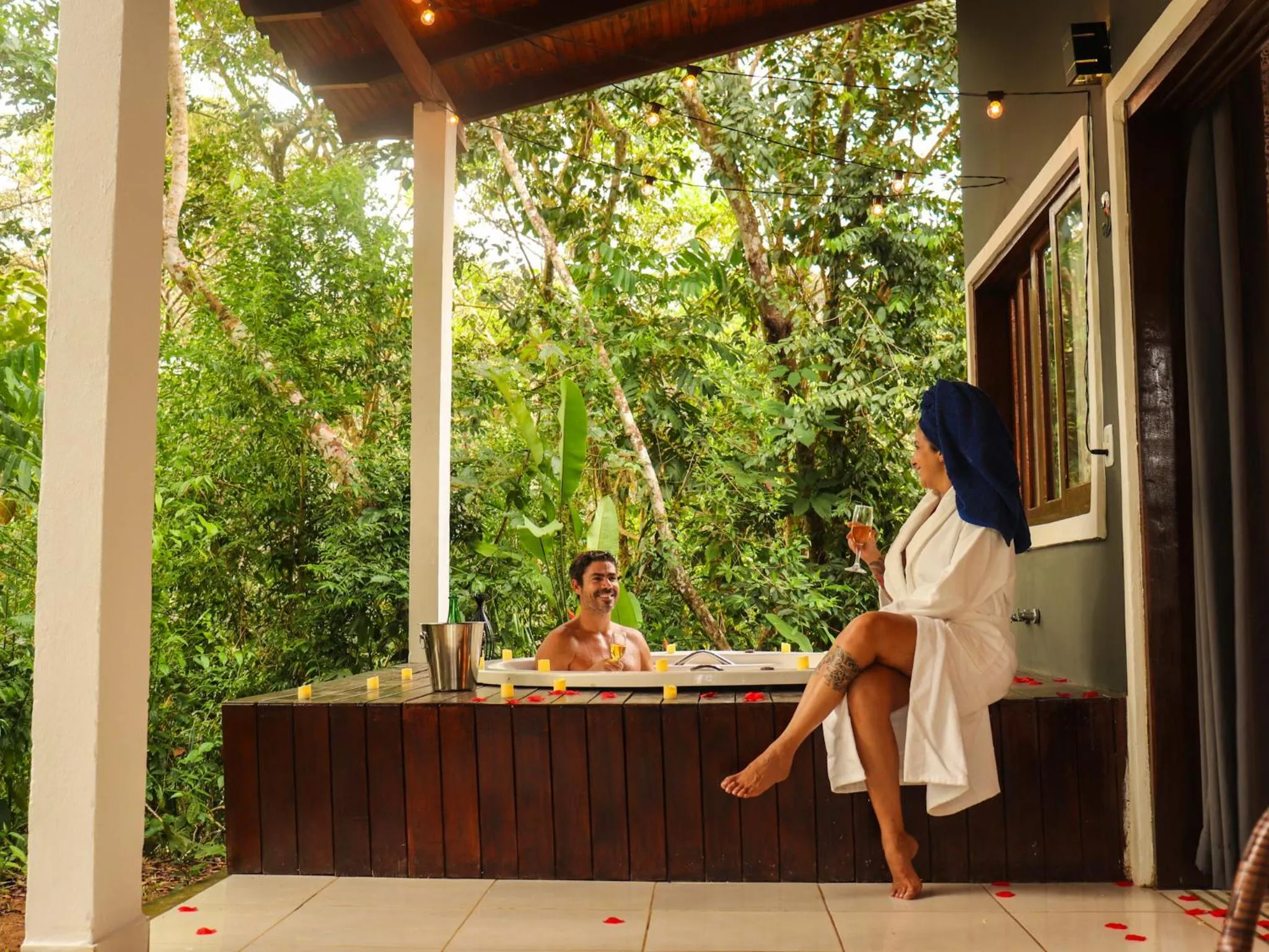 Garden in Chalés Pura Vida