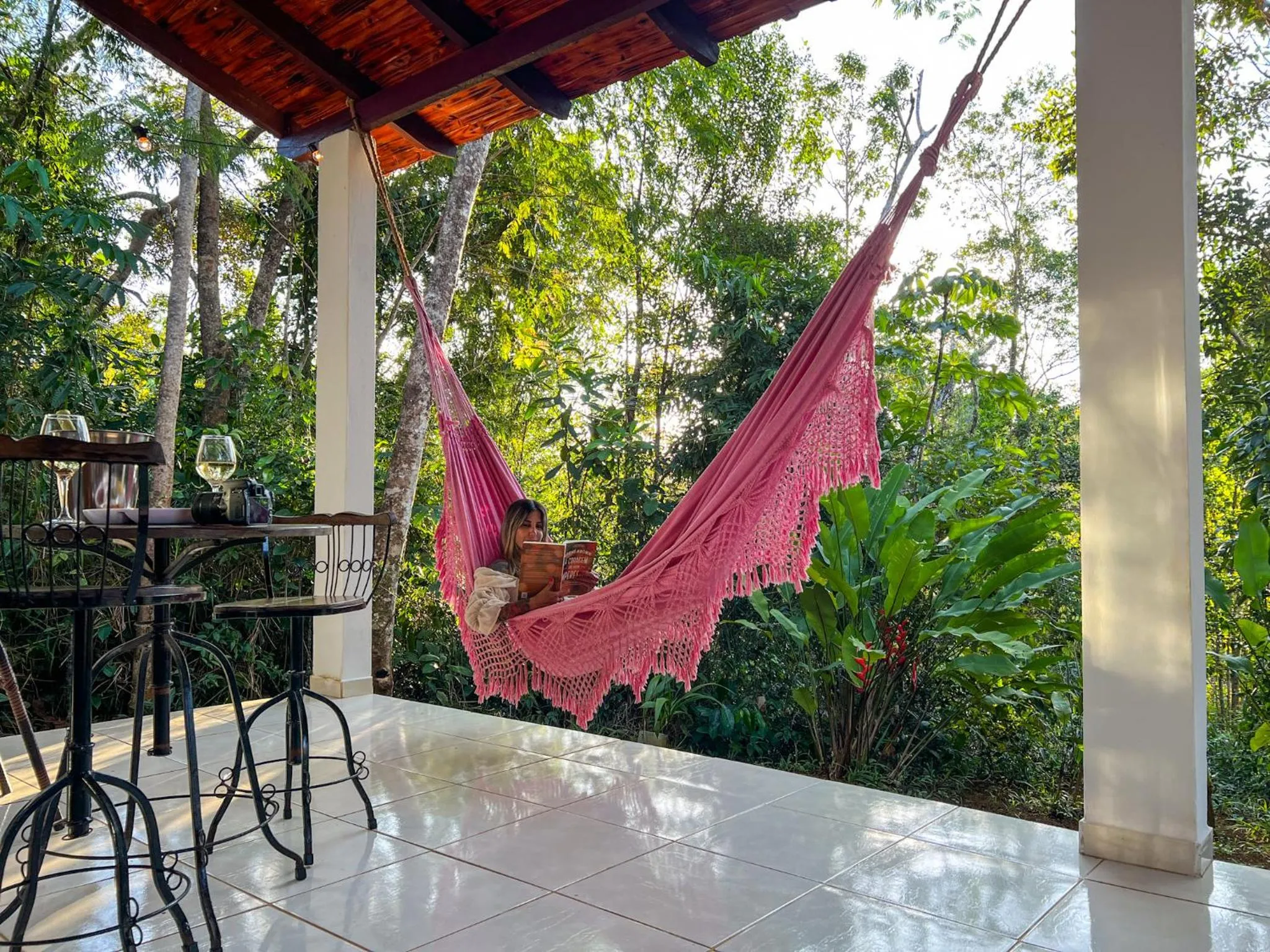 Patio in Chalés Pura Vida