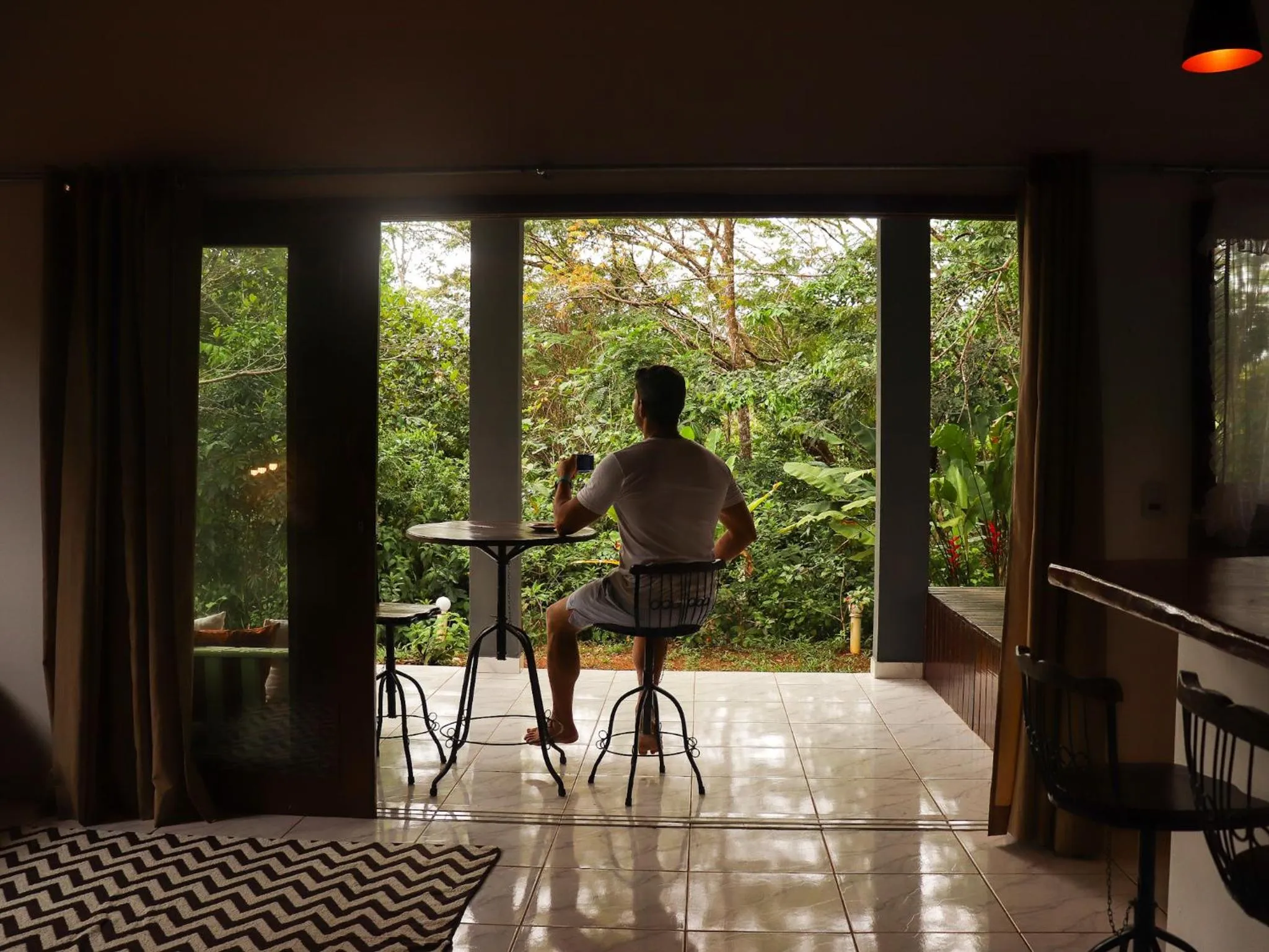 Balcony/Terrace in Chalés Pura Vida
