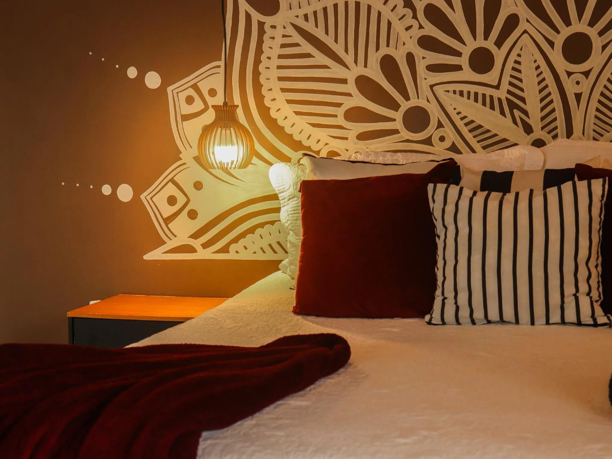 Bed in Chalés Pura Vida