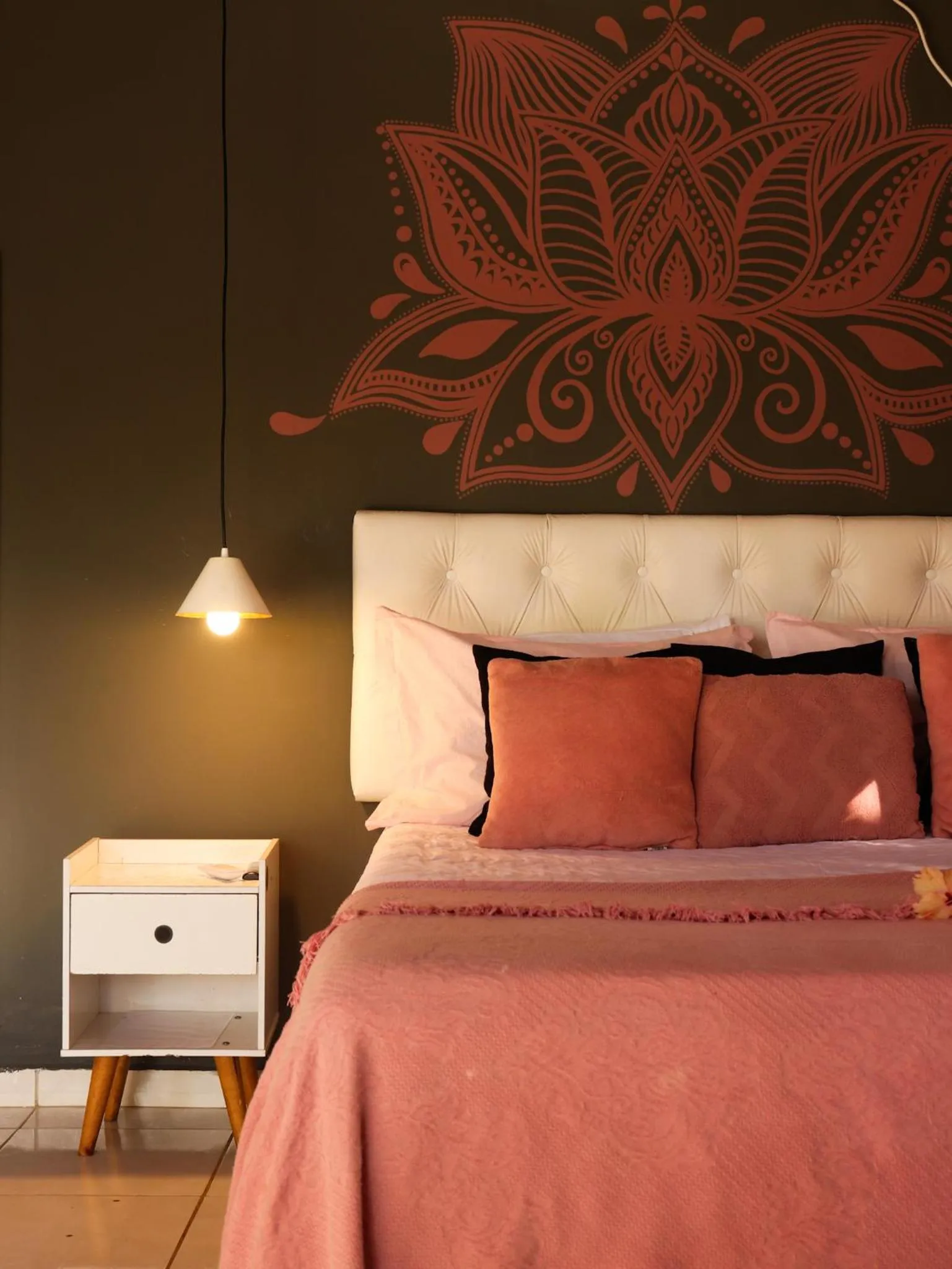 Bed in Chalés Pura Vida