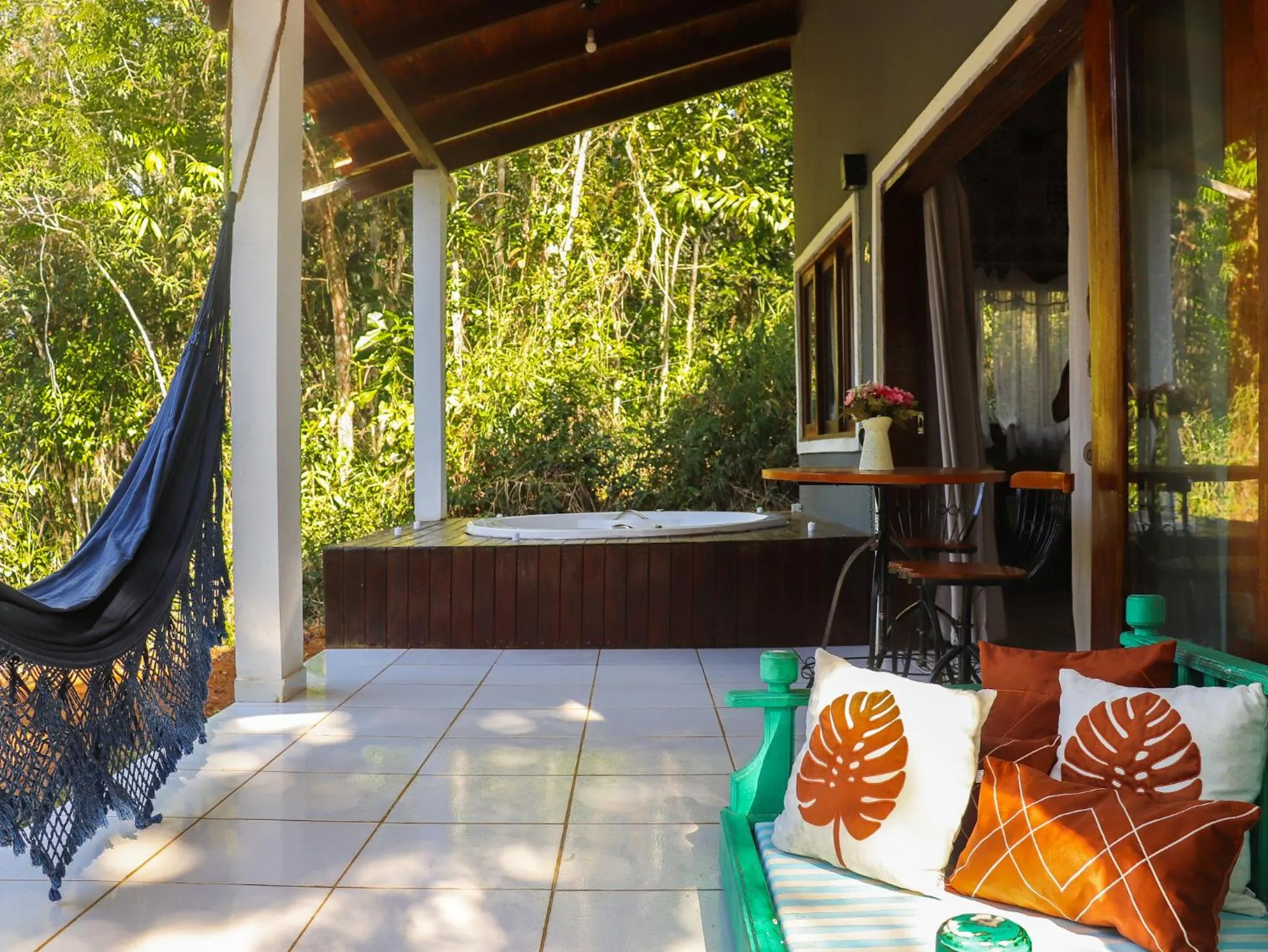 Patio in Chalés Pura Vida