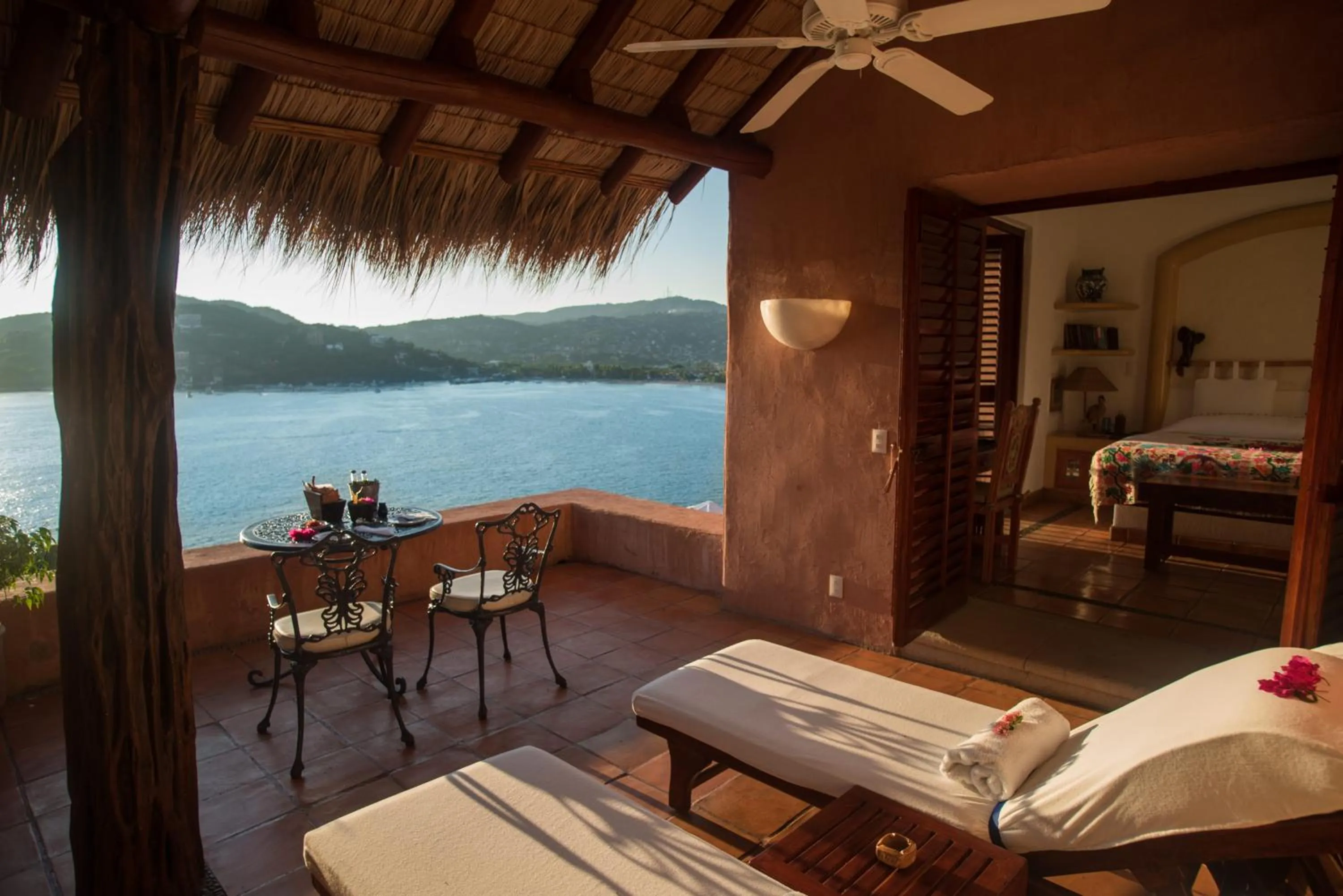 Patio in La Casa Que Canta