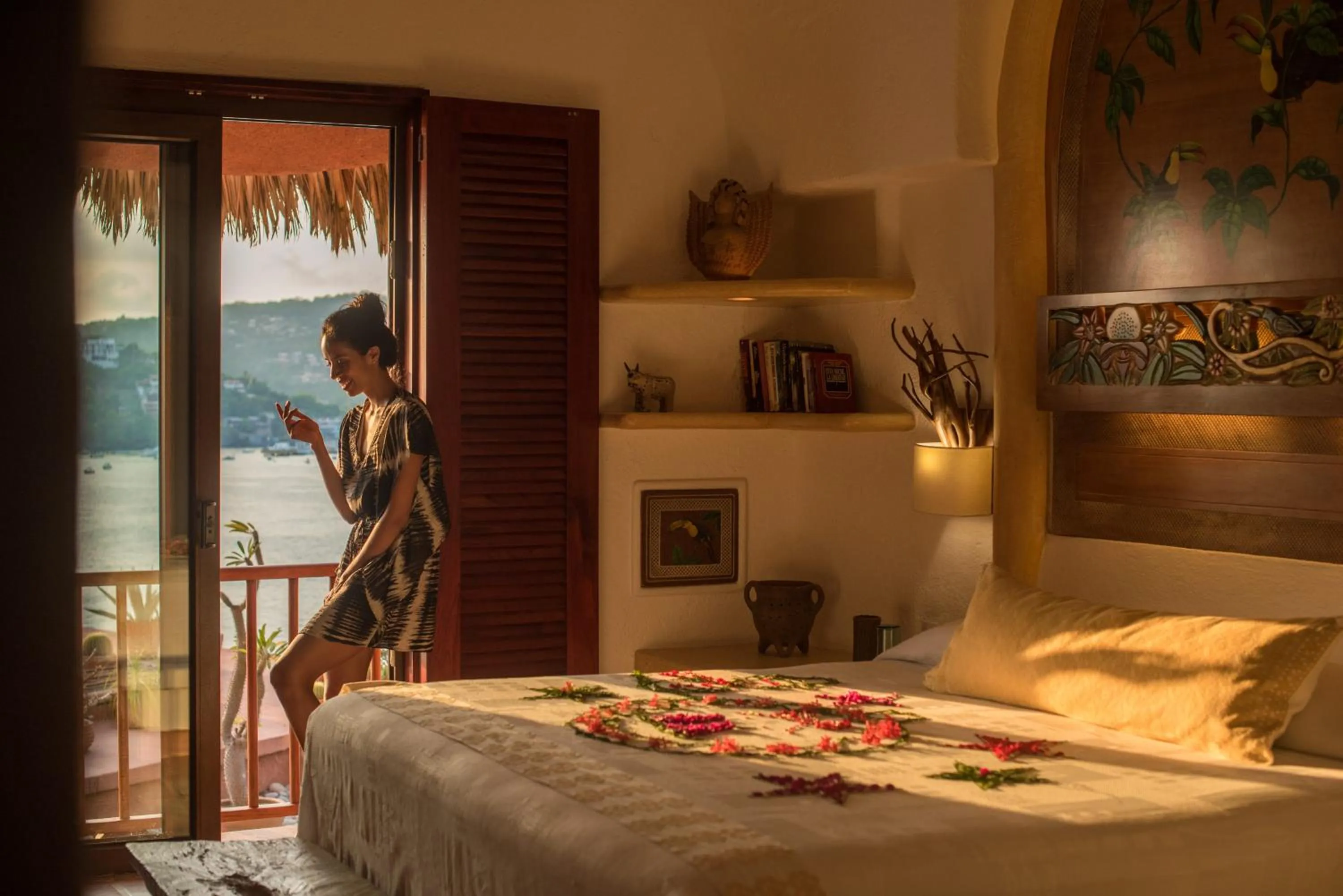 Bed in La Casa Que Canta