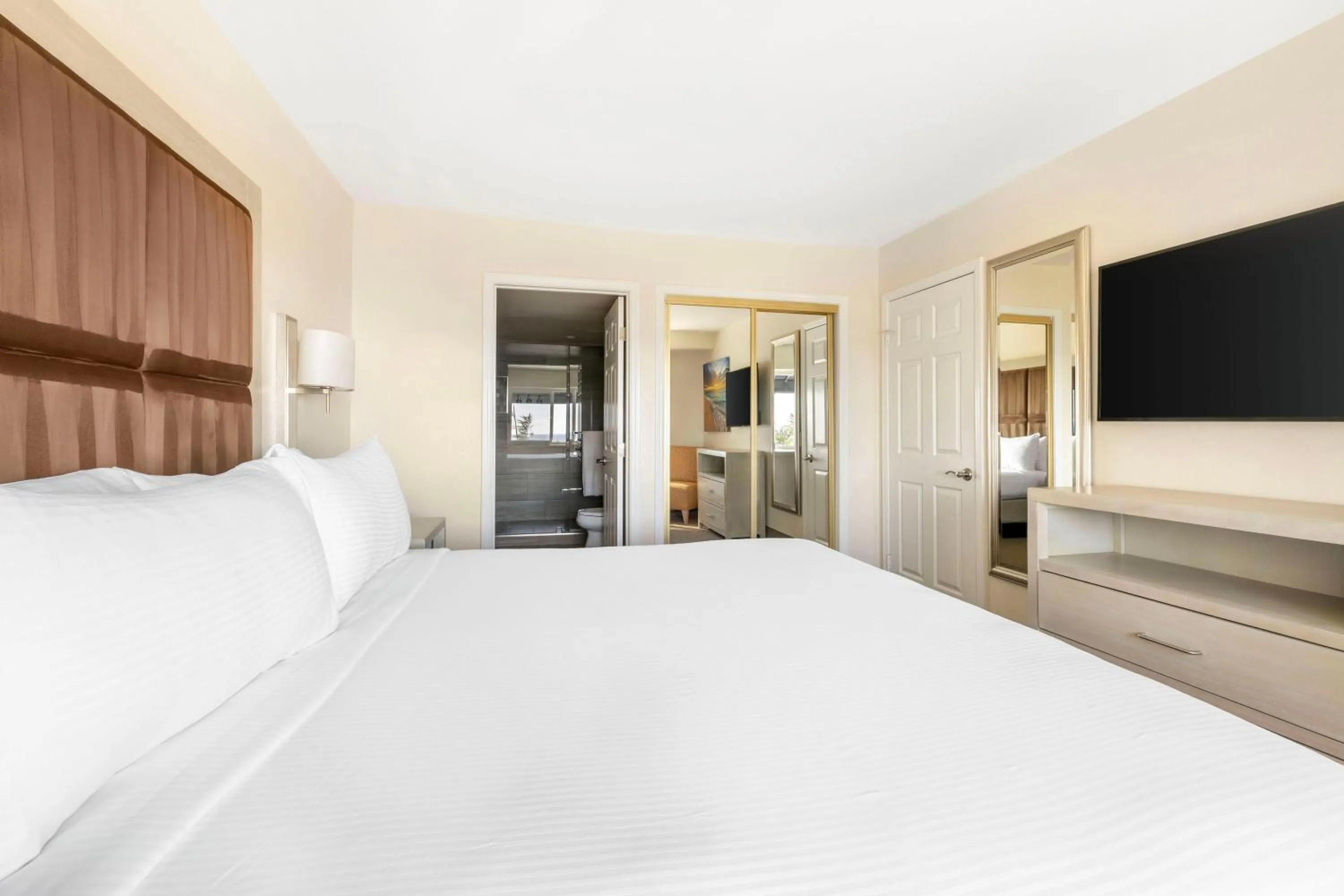 Bed in Hilton Vacation Club Riviera Beach & Shores