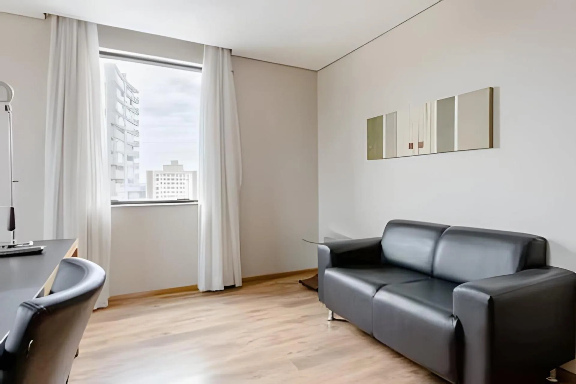 Living room in Hospedez - Flat Osasco Trade Center