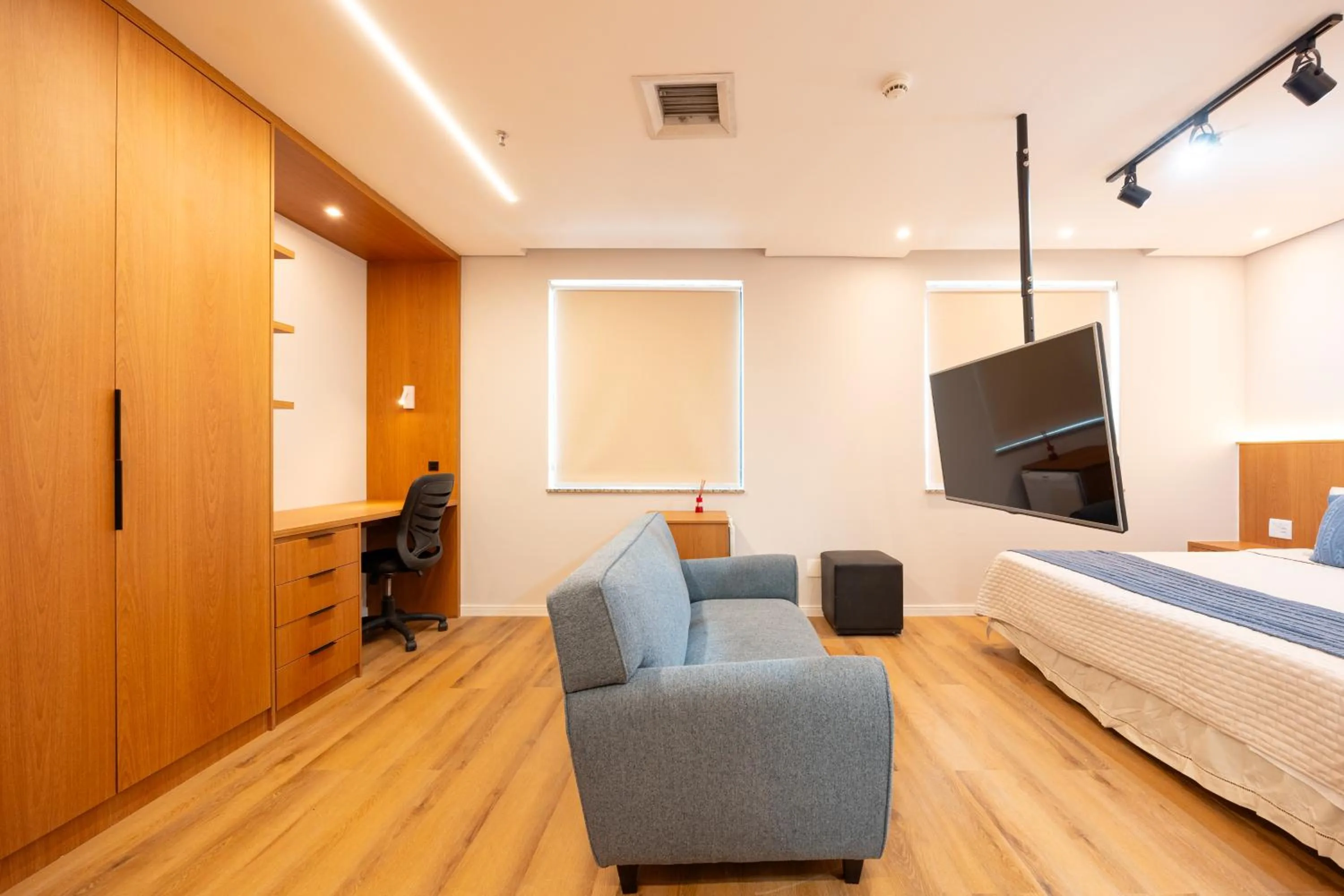 Bed in Hospedez - Flat Osasco Trade Center