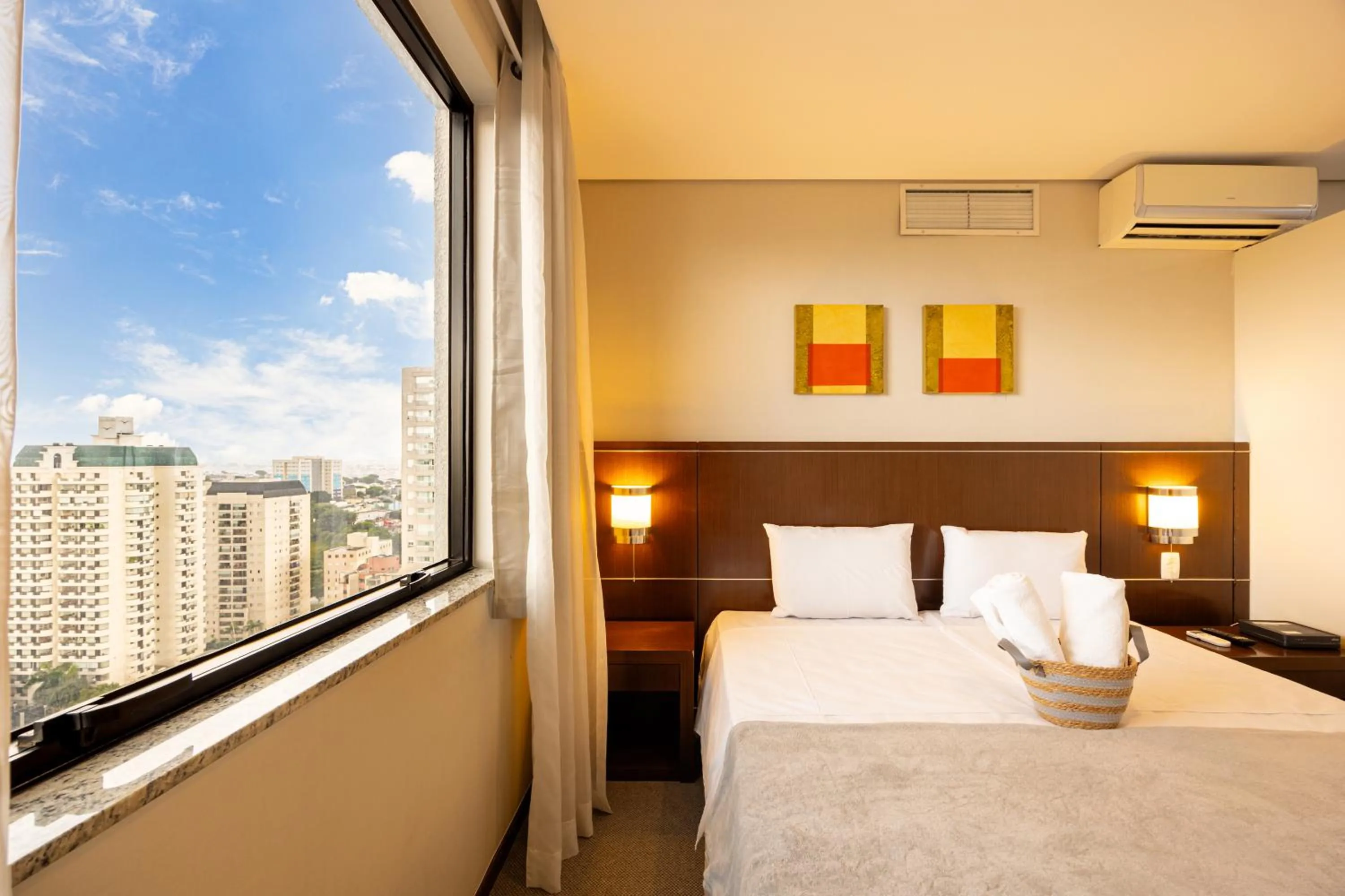 Bed in Hospedez - Flat Osasco Trade Center