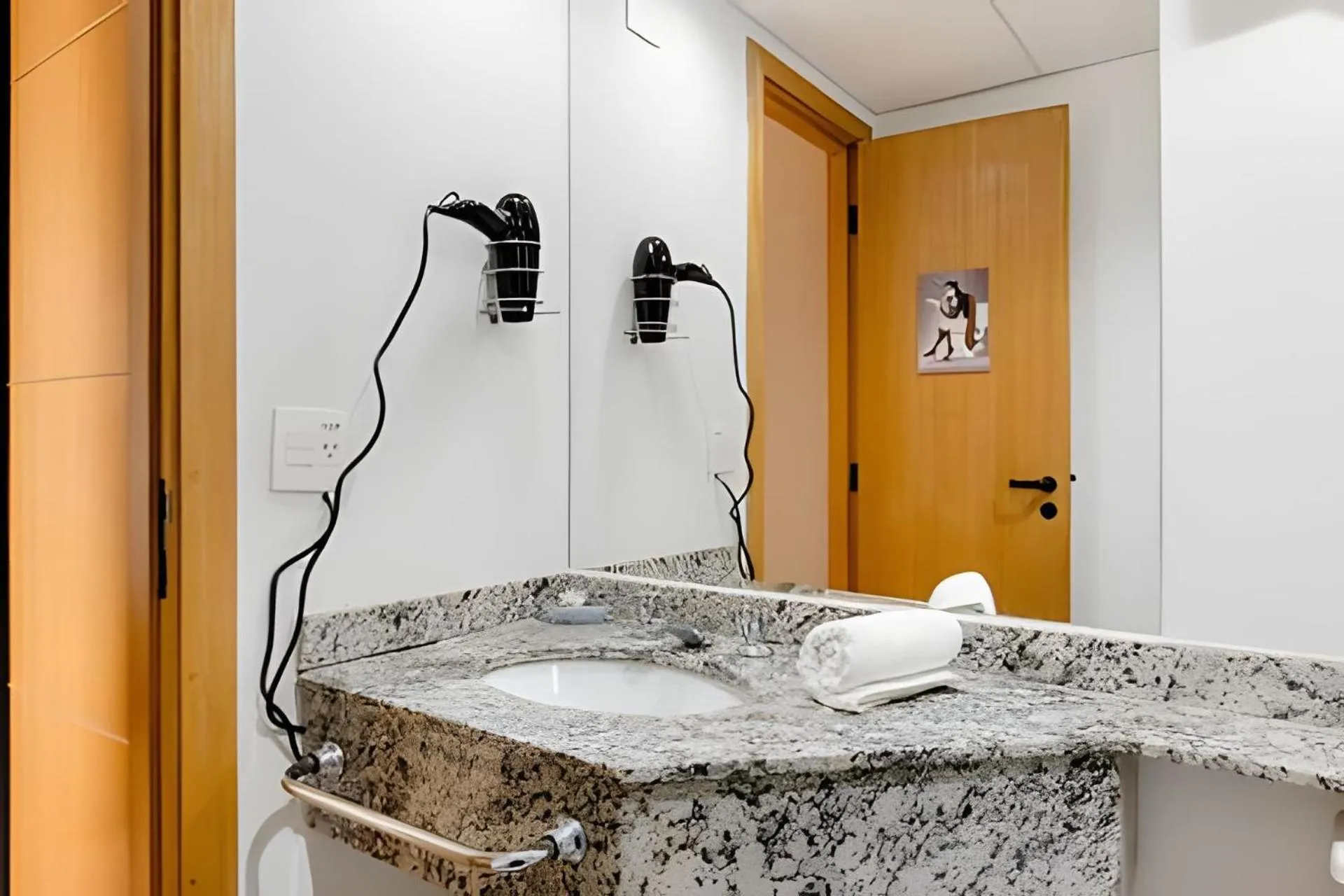Bathroom in Hospedez - Flat Osasco Trade Center