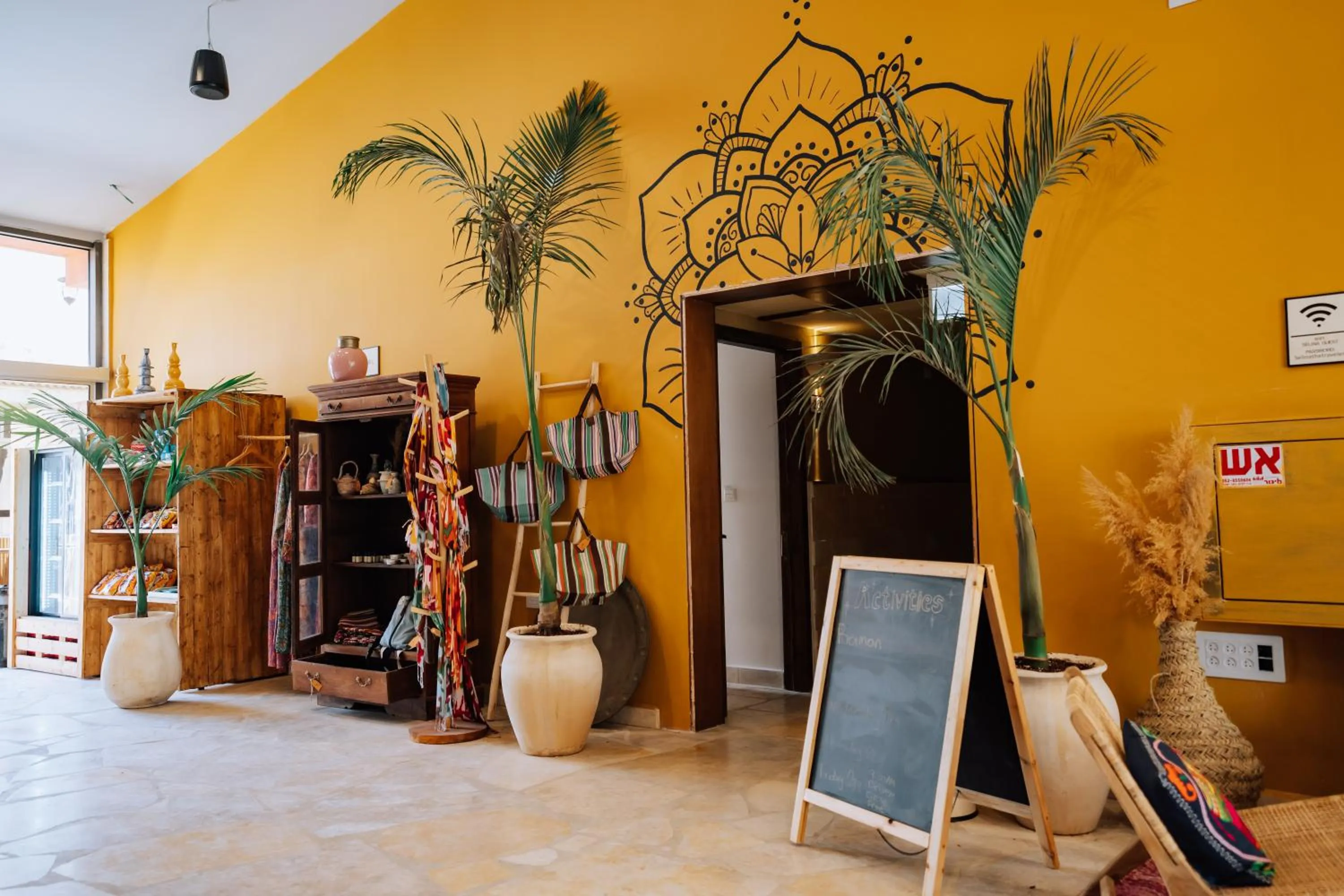 Lobby or reception in Selina Desert Garden Ramon