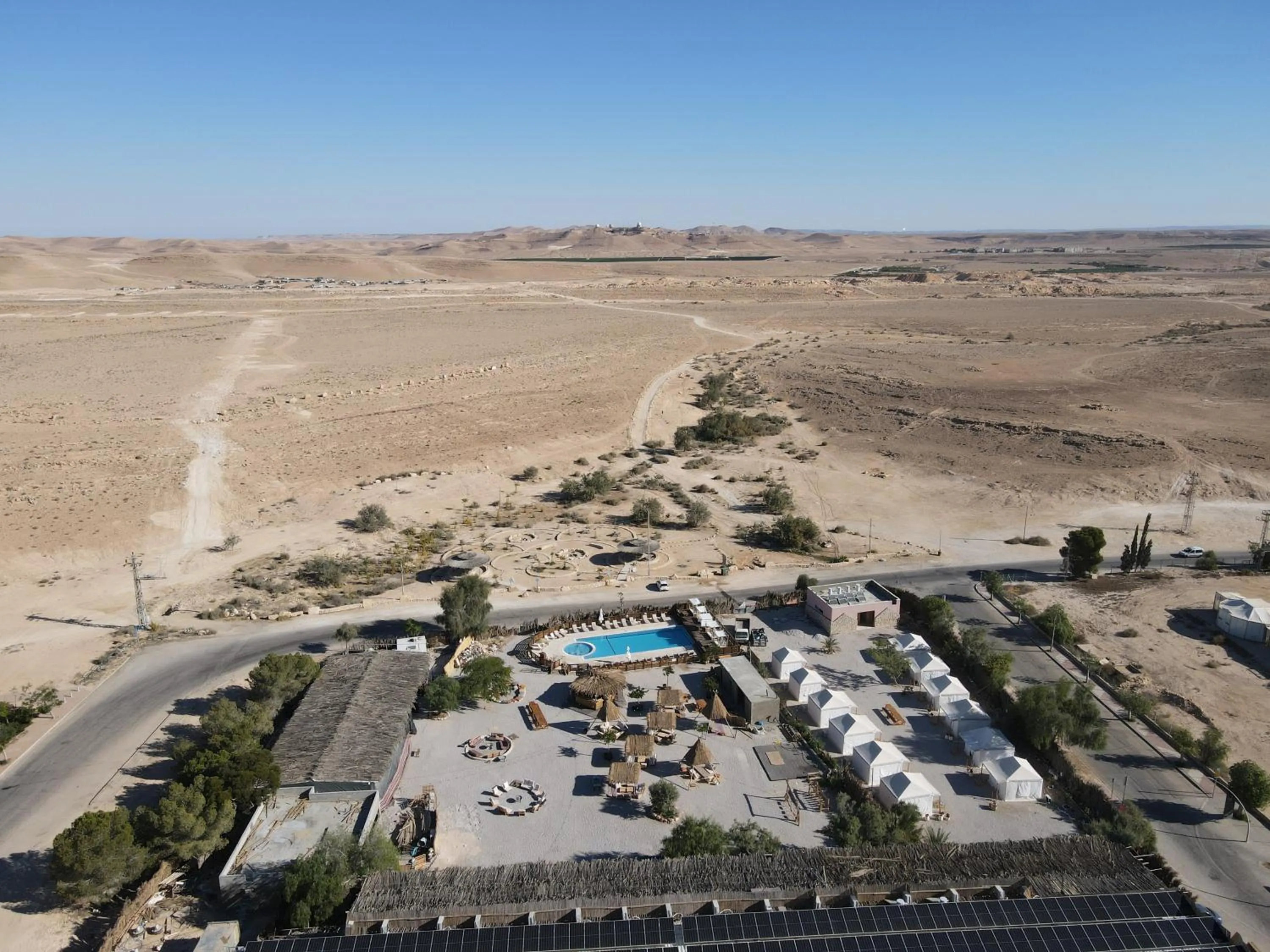 Natural landscape in Jacob Mitzpe Ramon