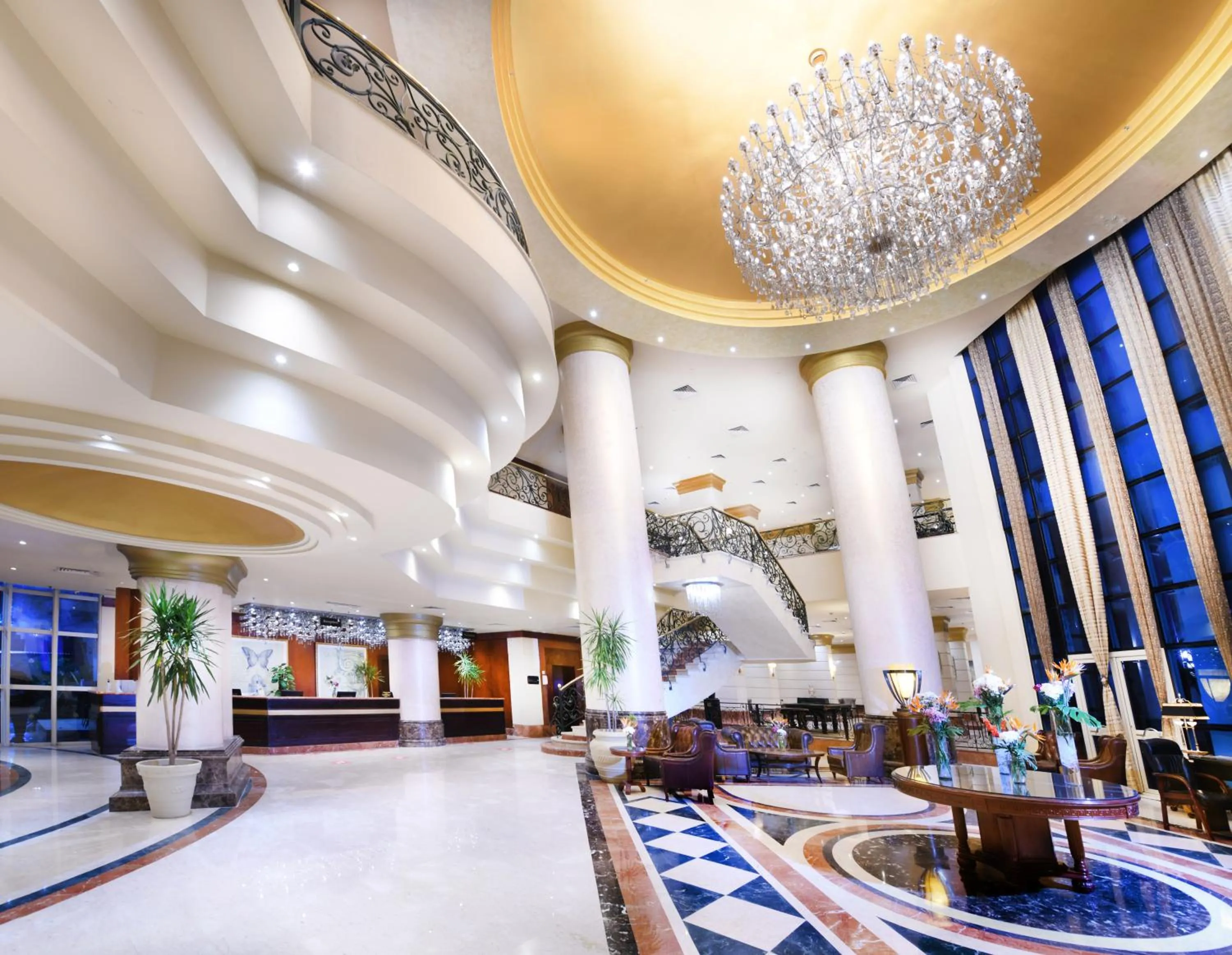 Lobby or reception in Tolip Hotel Alexandria