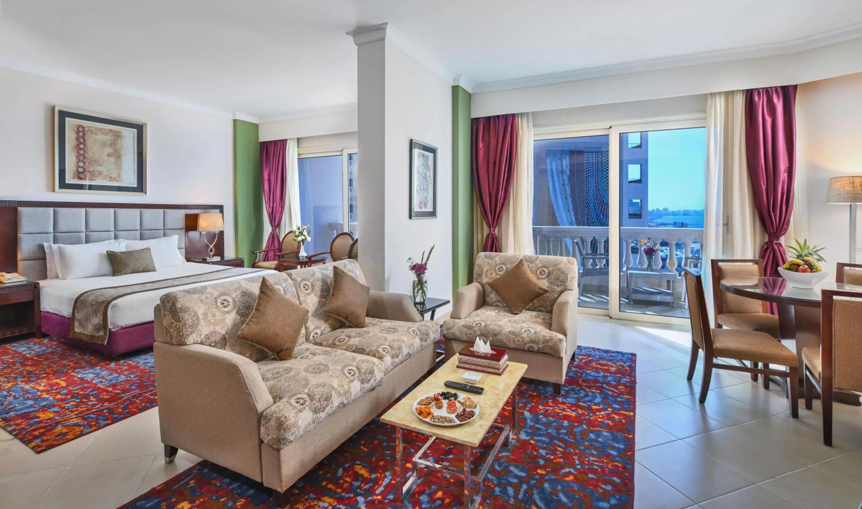 Living room, Bed in Tolip Hotel Alexandria