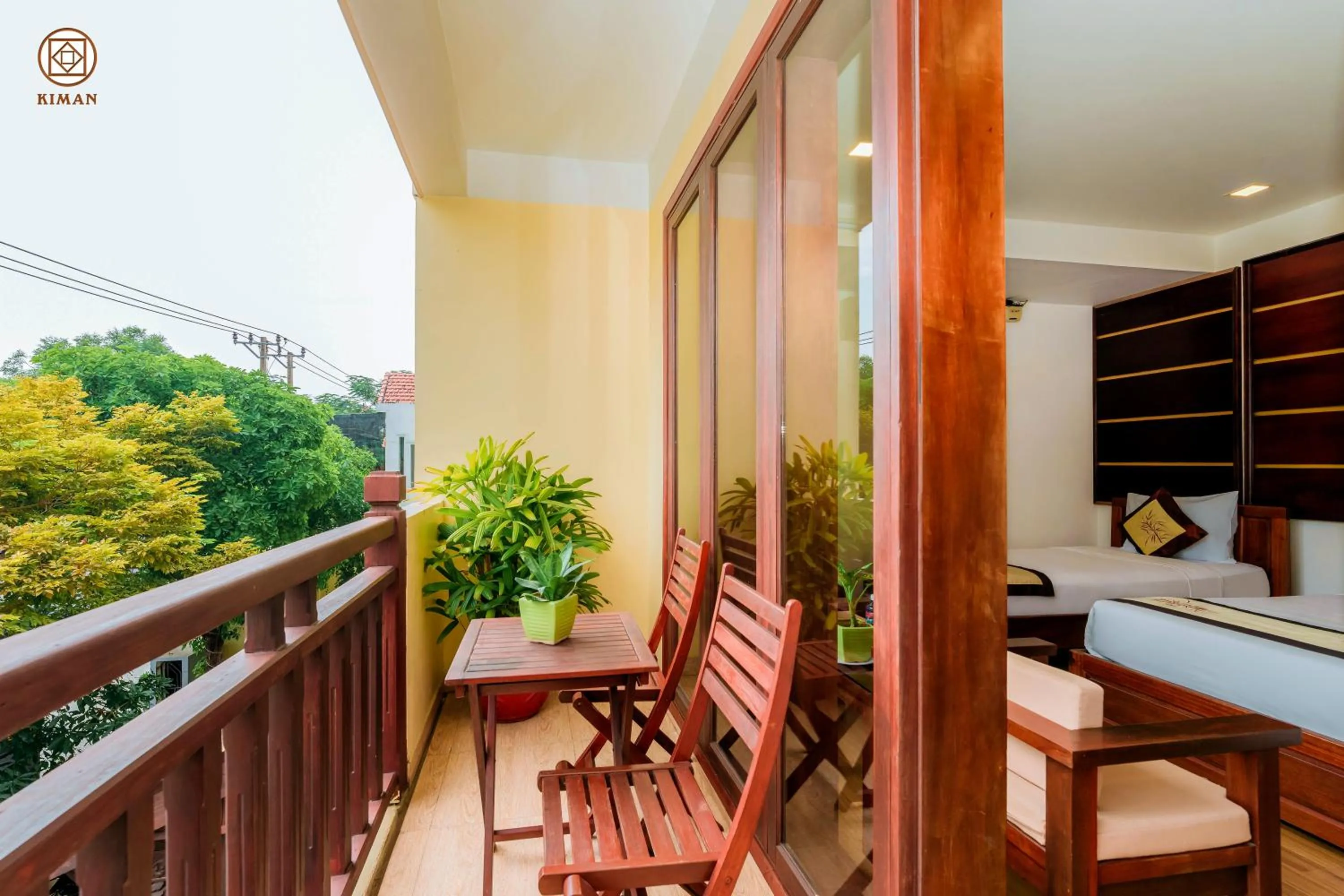 Balcony/Terrace in Kiman Hoi An Hotel
