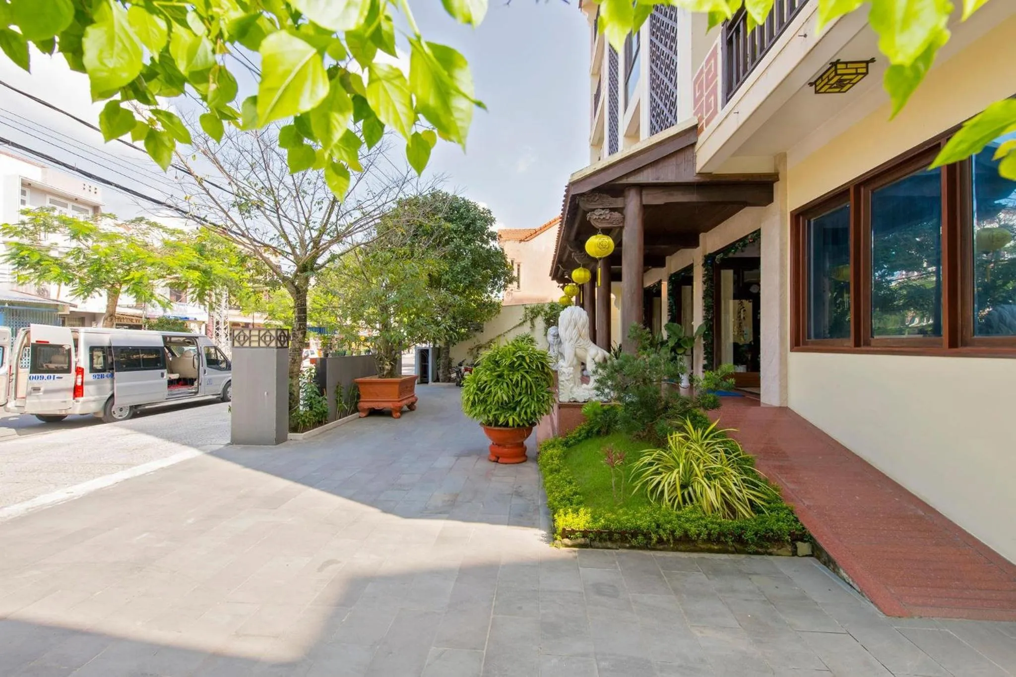 Facade/entrance in Kiman Hoi An Hotel