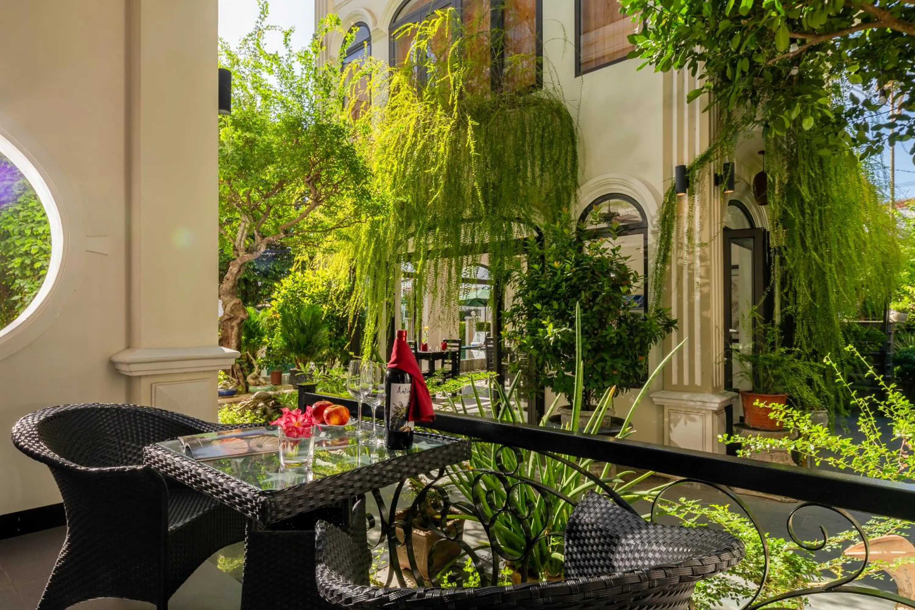 Balcony/Terrace in Green Tea Villa