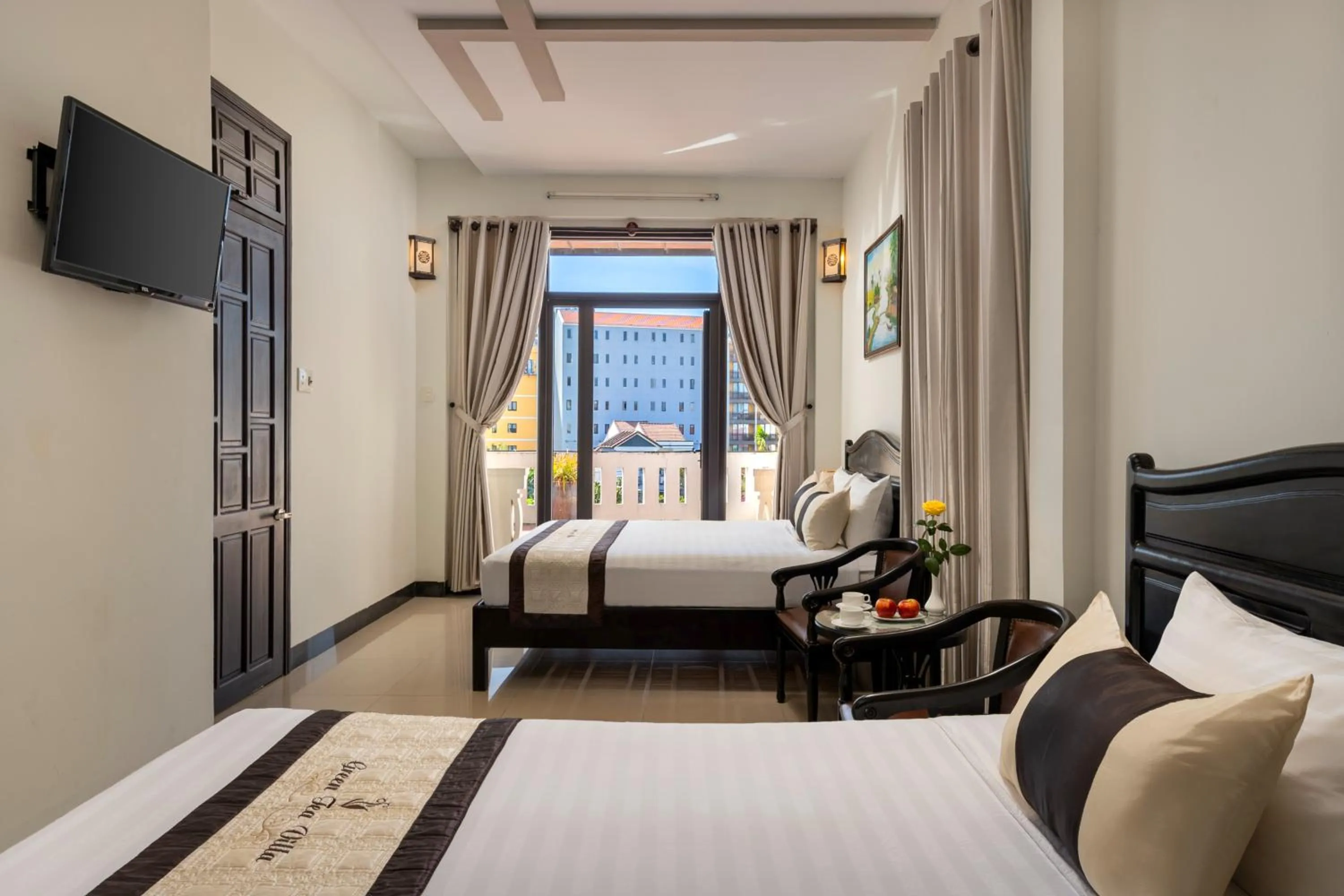 Bedroom, Bed in Green Tea Villa