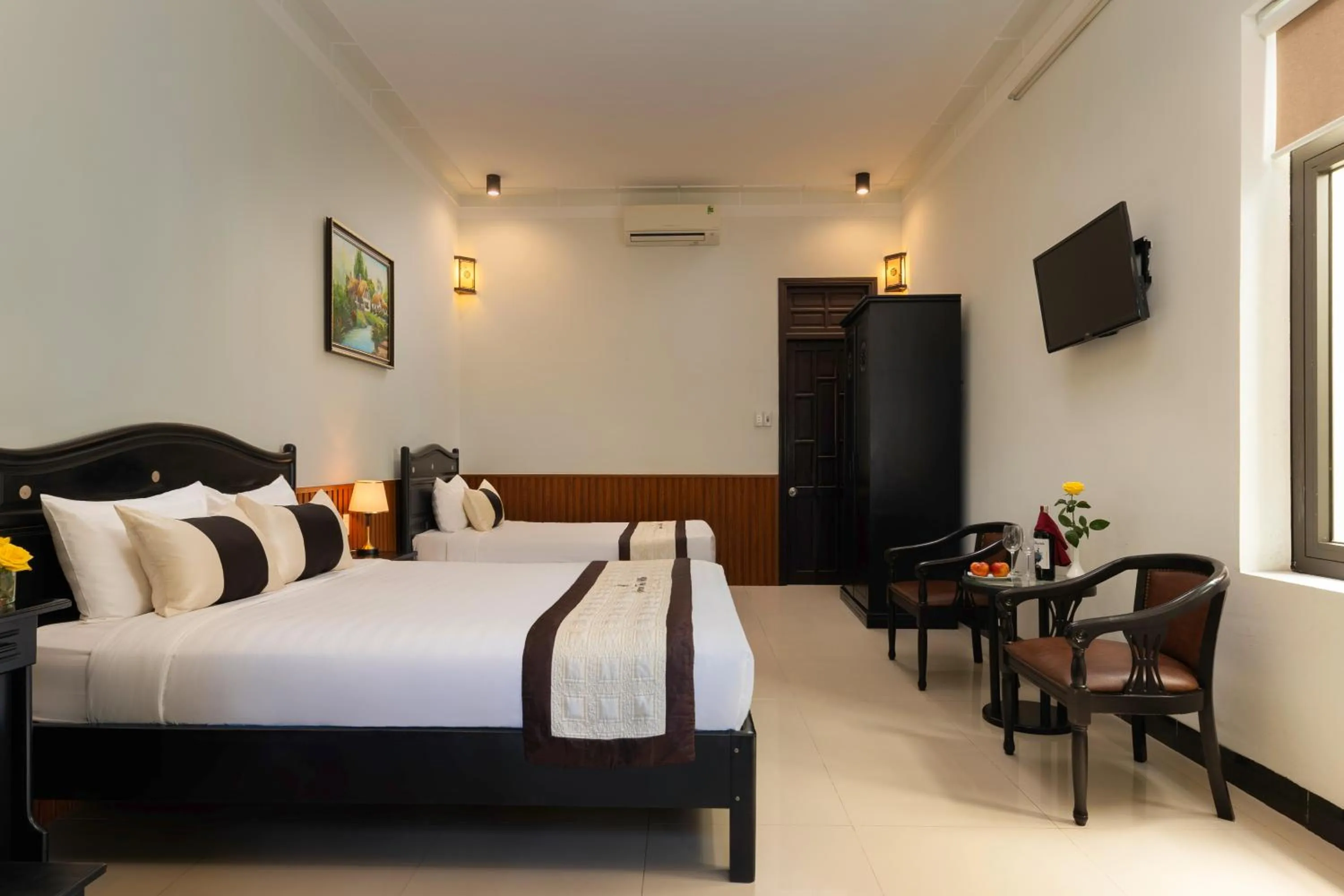 Bedroom, Bed in Green Tea Villa