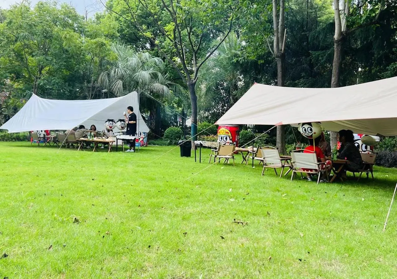 Garden in San Want Hotel Shanghai