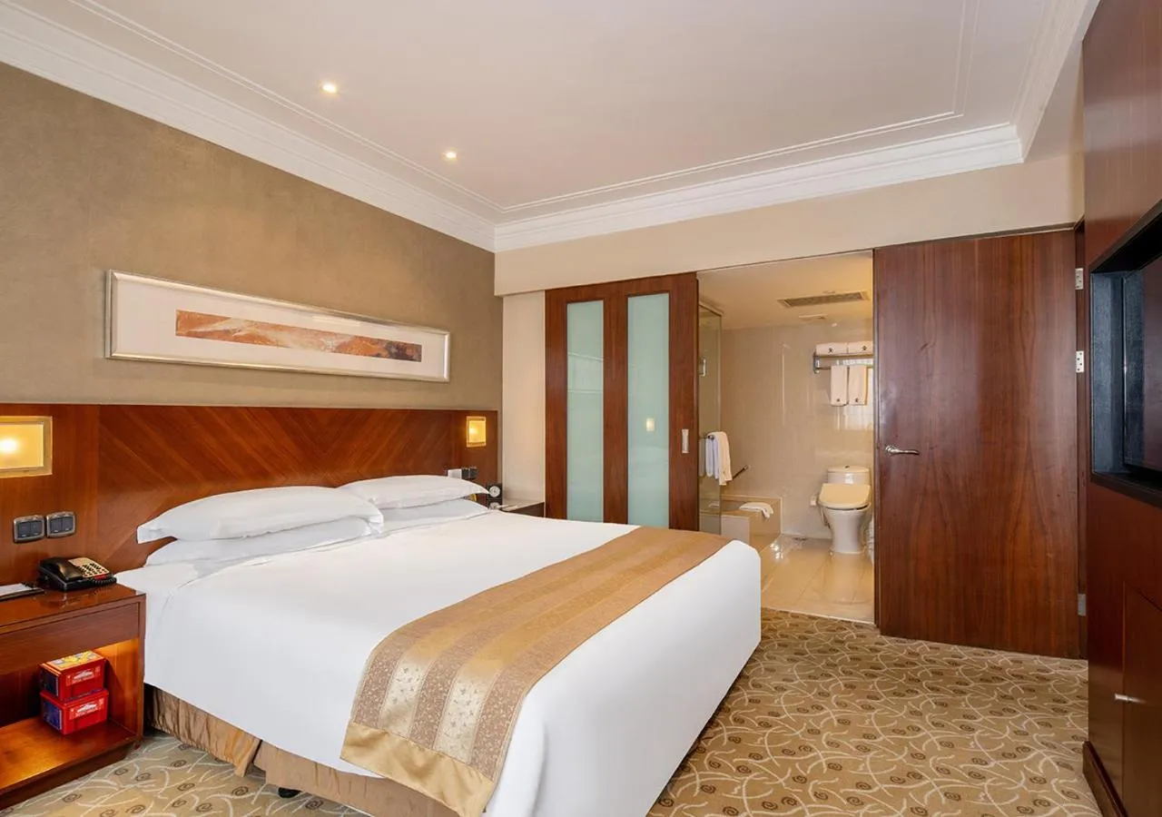 Bedroom, Bed in San Want Hotel Shanghai