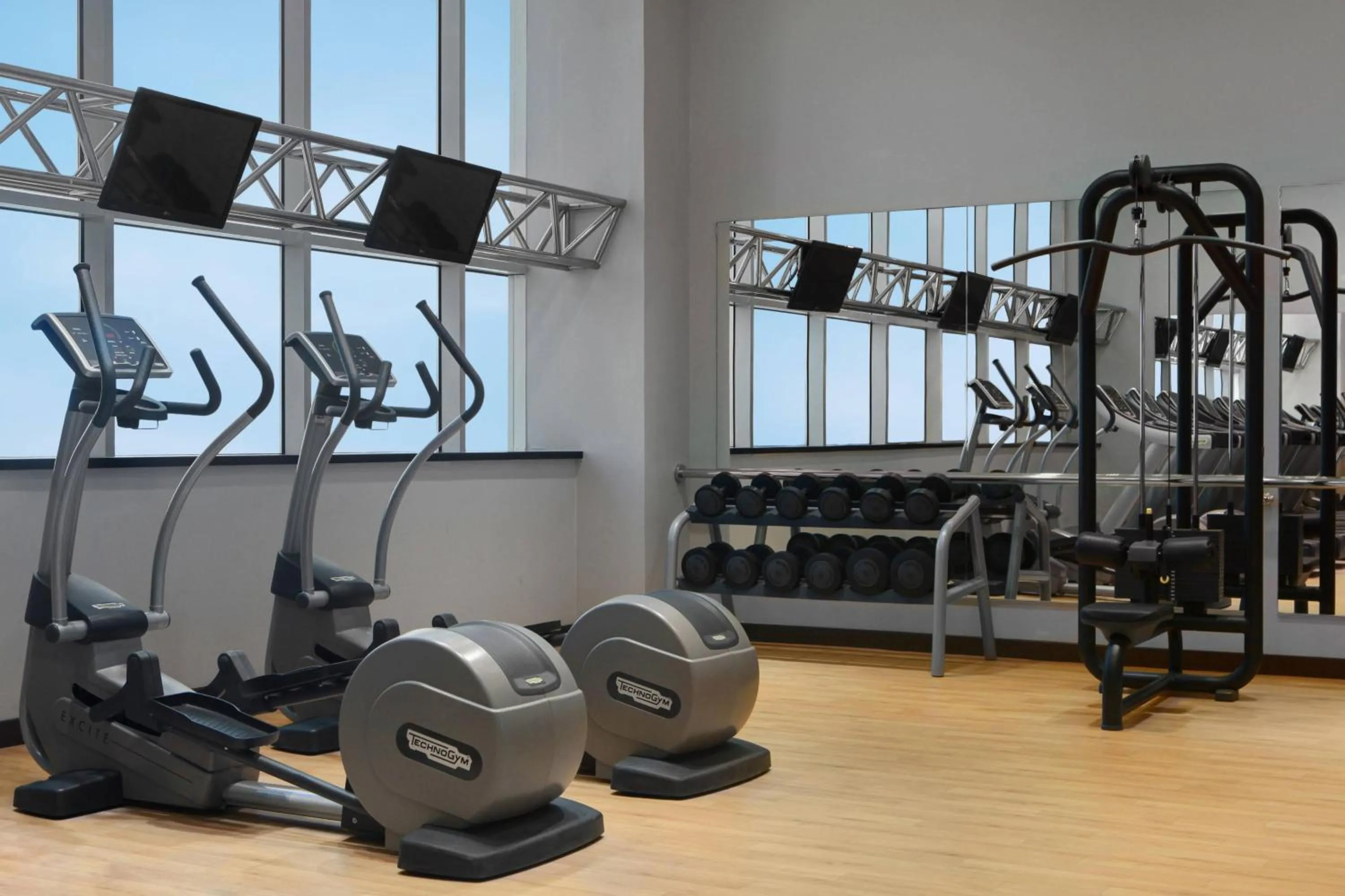Fitness centre/facilities in Courtyard by Marriott Jazan