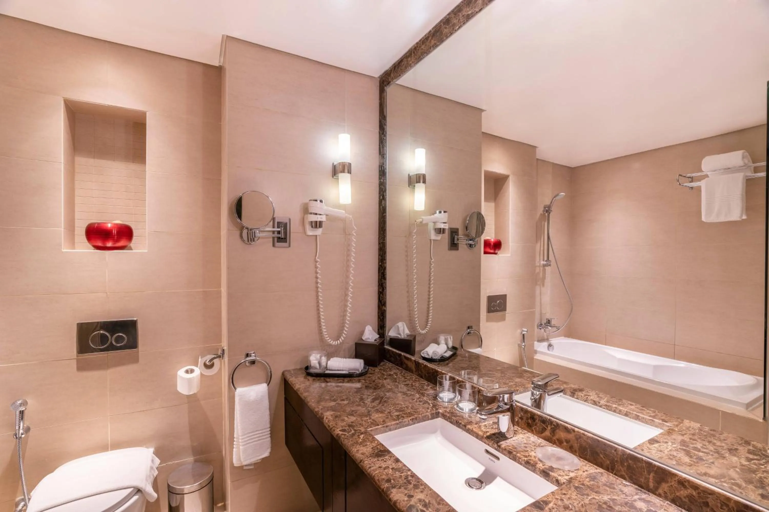 Bathroom in Courtyard by Marriott Jazan
