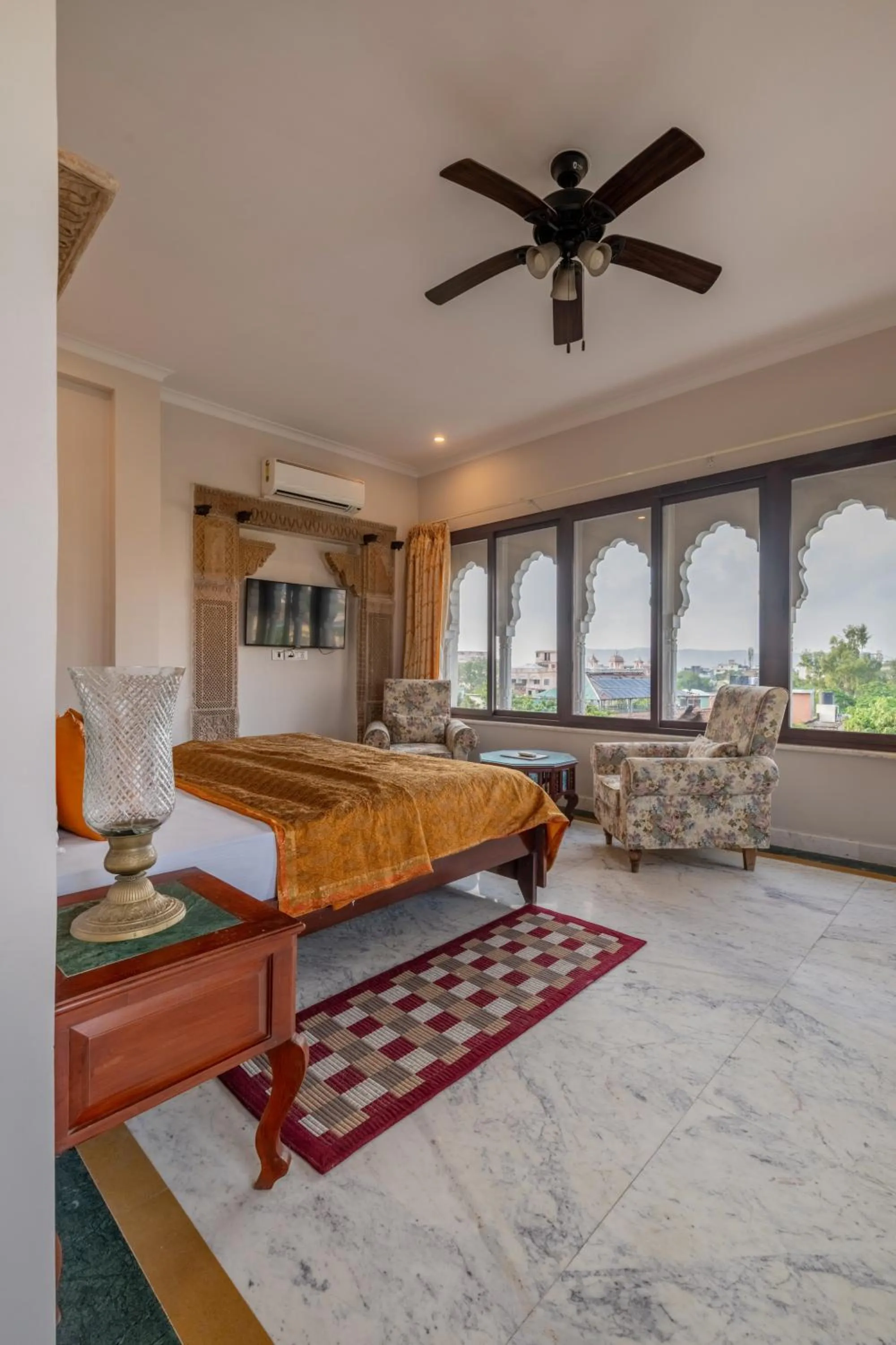 TV and multimedia in Rajasthan Palace - A Heritage Boutique Hotel in Jaipur