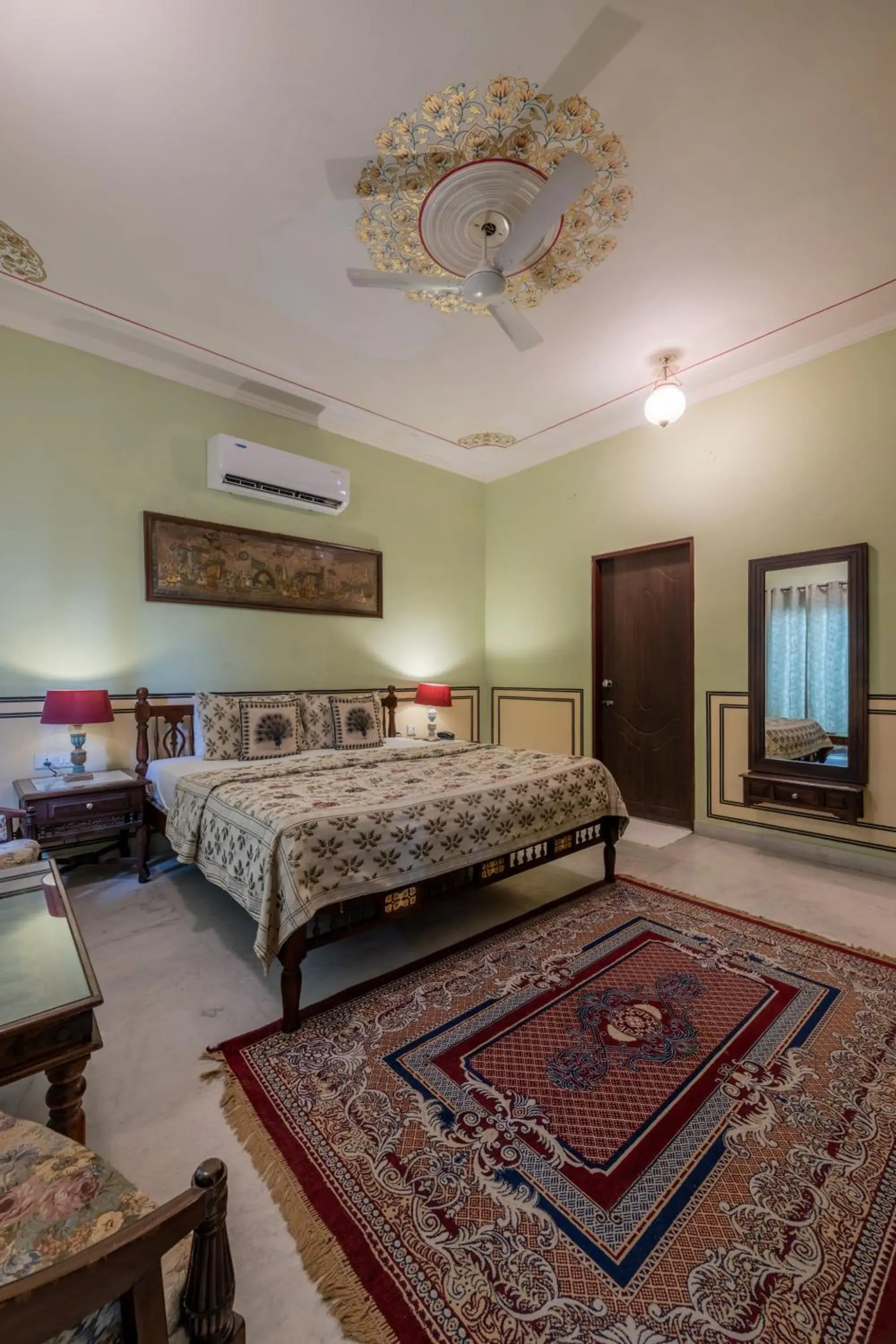 Superior Double Room in Rajasthan Palace - A Heritage Boutique Hotel in Jaipur Superior Double Room in Rajasthan Palace - A Heritage Boutique Hotel in Jaipur