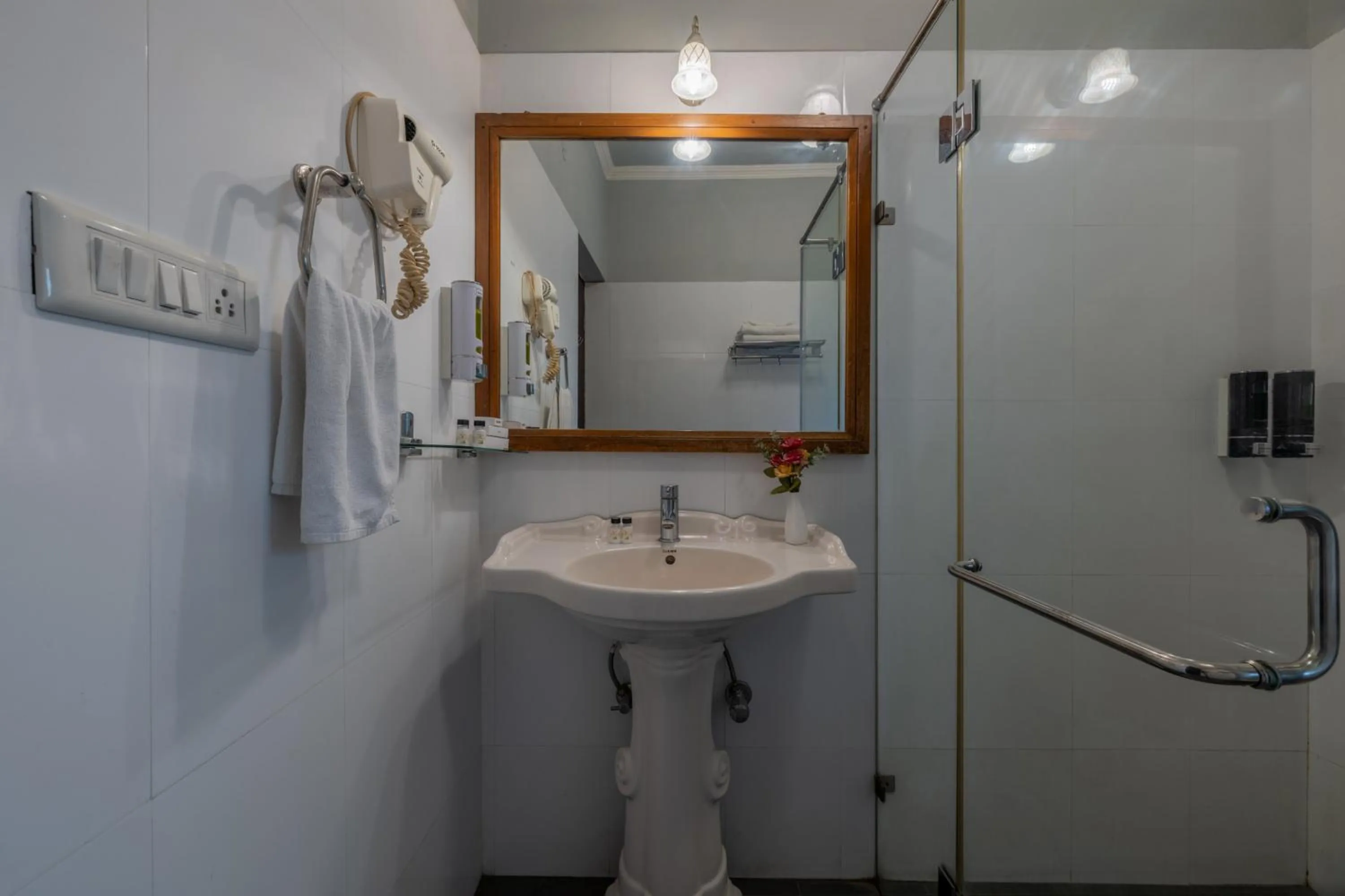 Shower in Rajasthan Palace - A Heritage Boutique Hotel in Jaipur