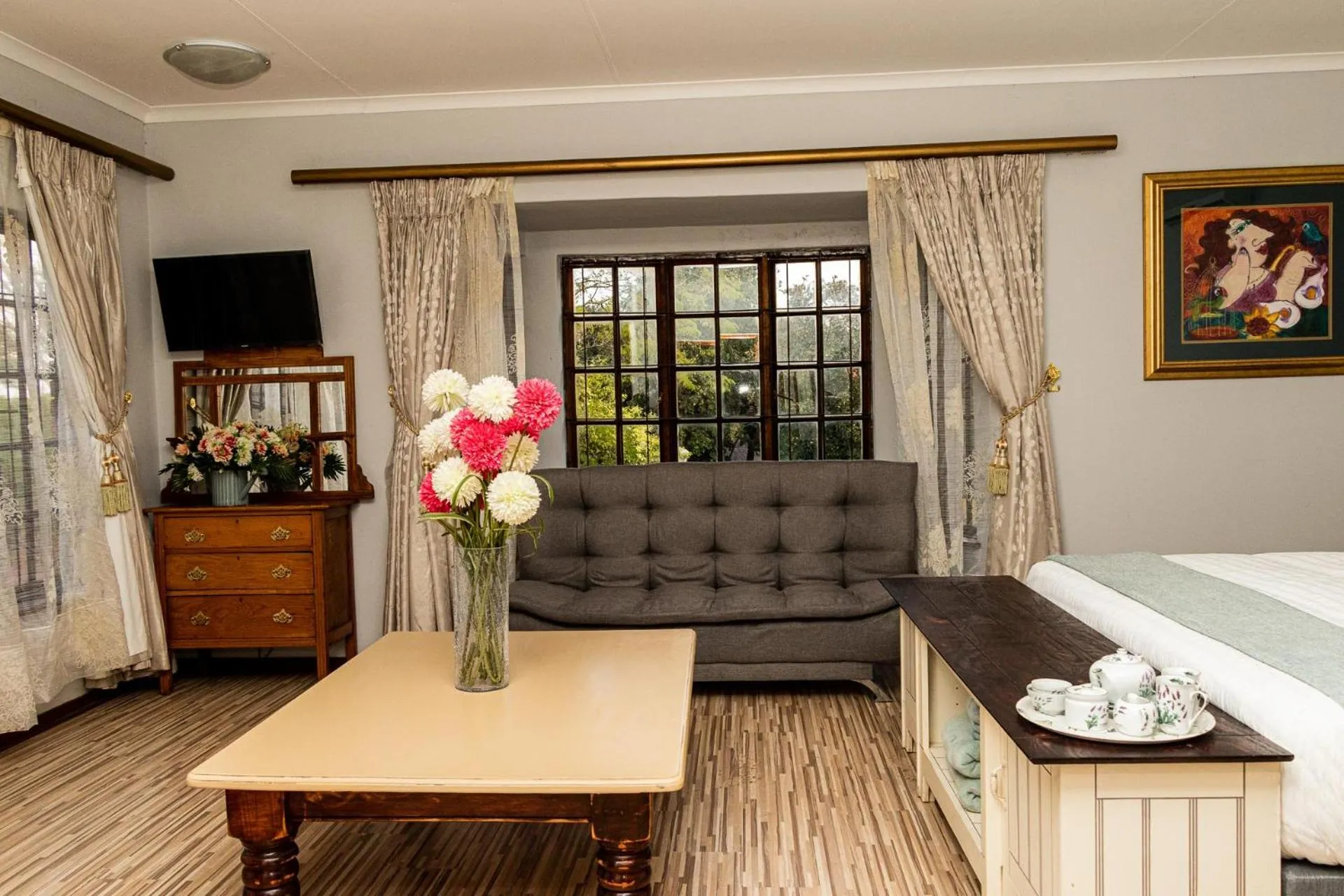 Bedroom in Mereke Manor